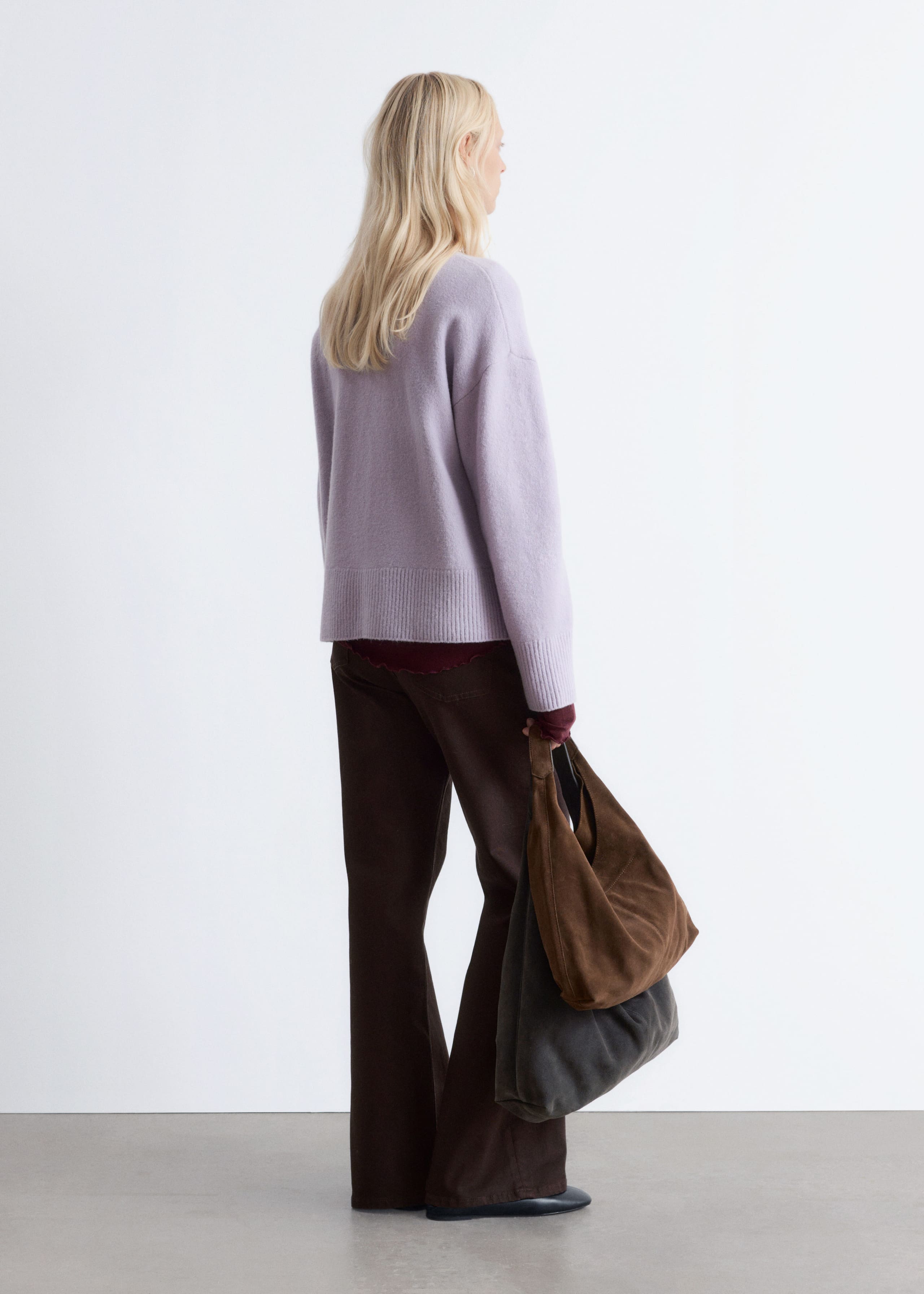 Image of Locker geschnittener Strickpullover