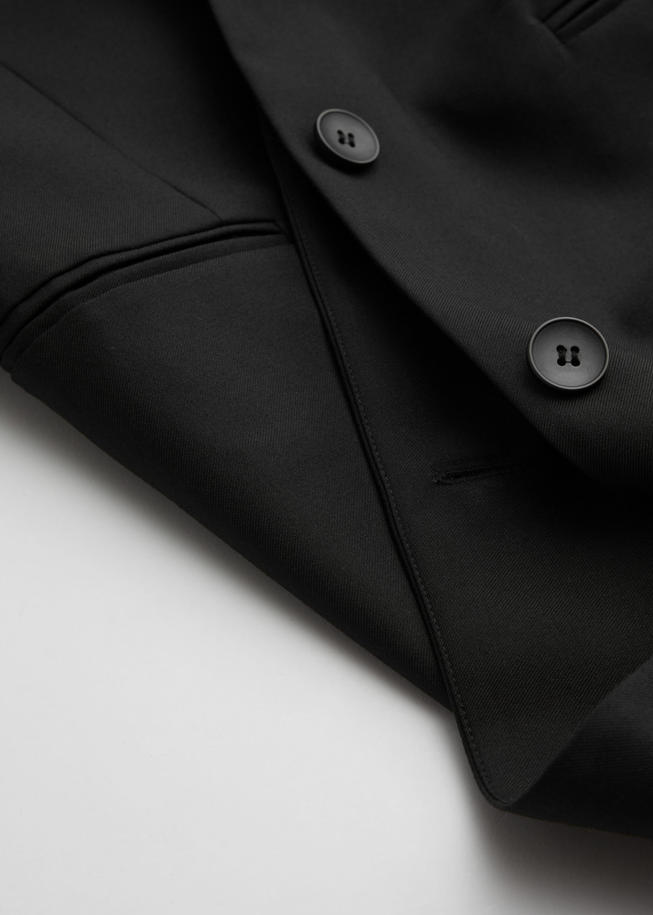 View larger image: Long Blazer - Black - Ladies | H&M GB 2