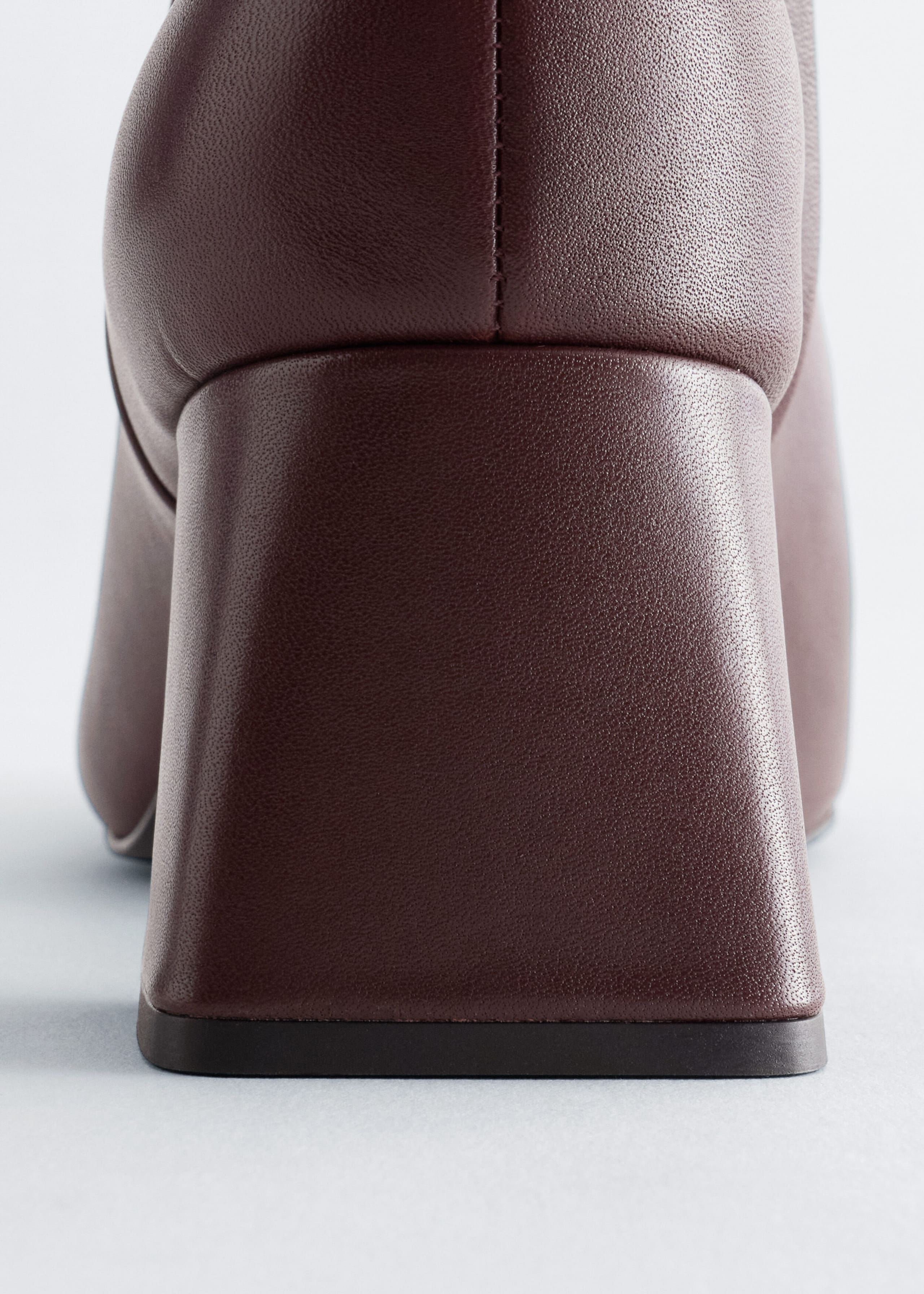 Leather Ankle Boots - {{variantName}} - Descriptive Detail
