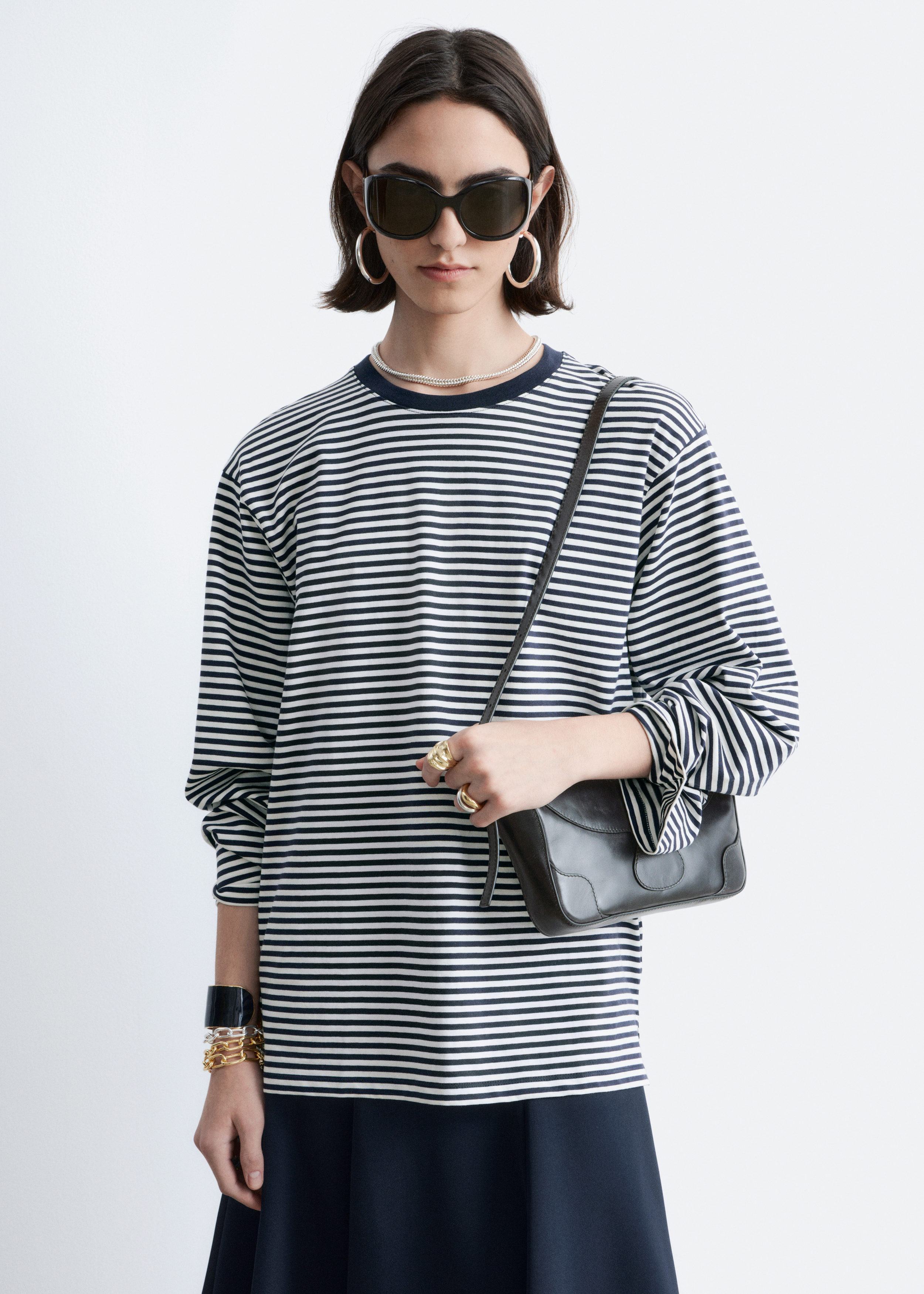 Draped Crossover Top - Cream - & Other Stories US