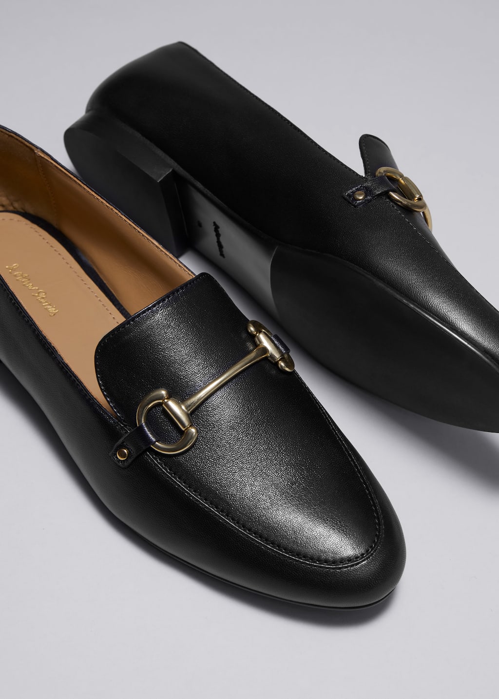 Equestrian Buckle Loafers - Brown - Still Life