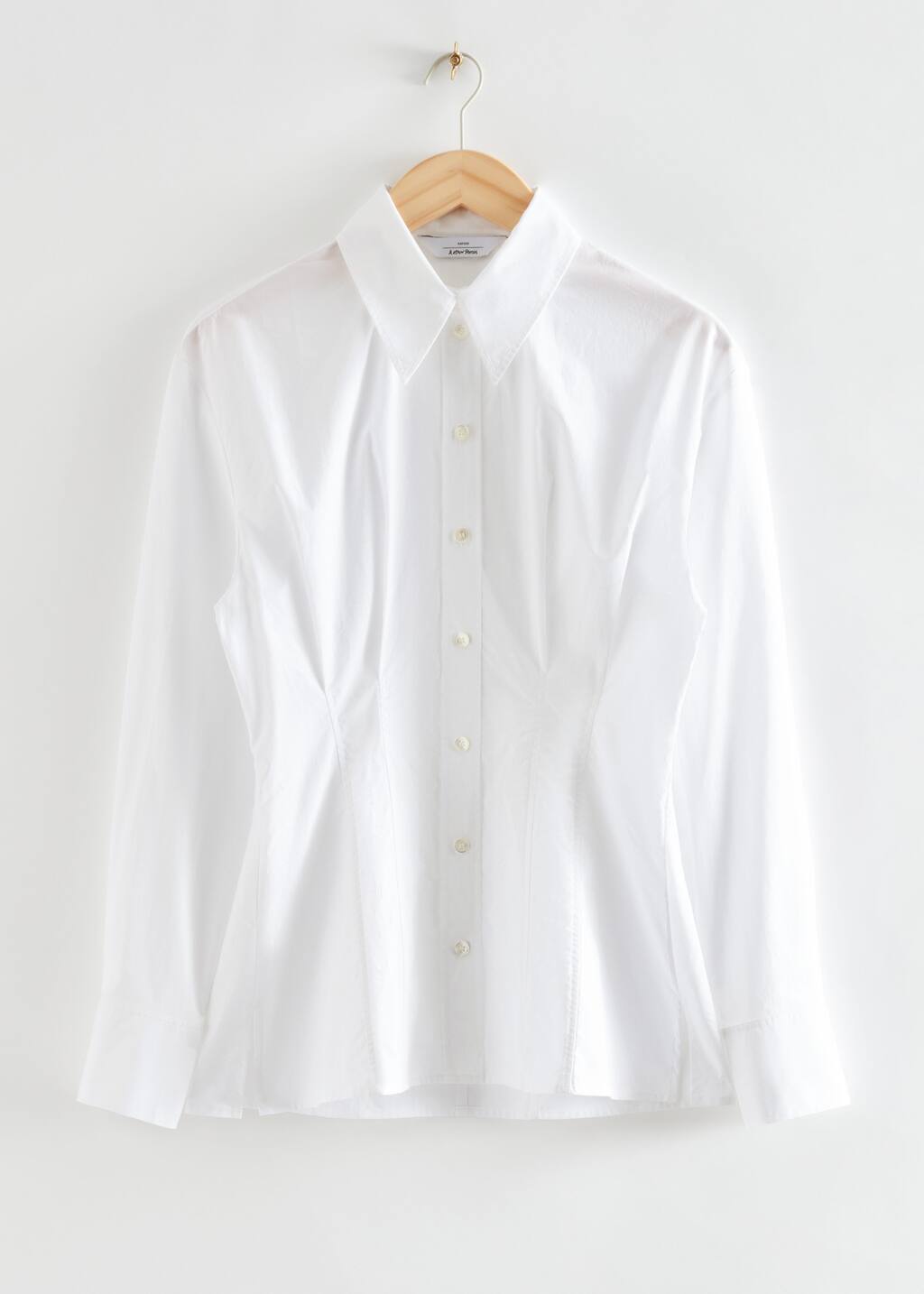 Fitted Shirt - White - Still Life