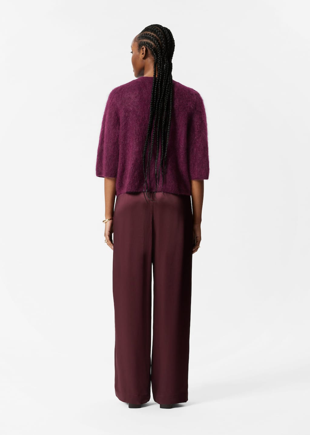 Image of Knitted Mohair-Blend Cardigan