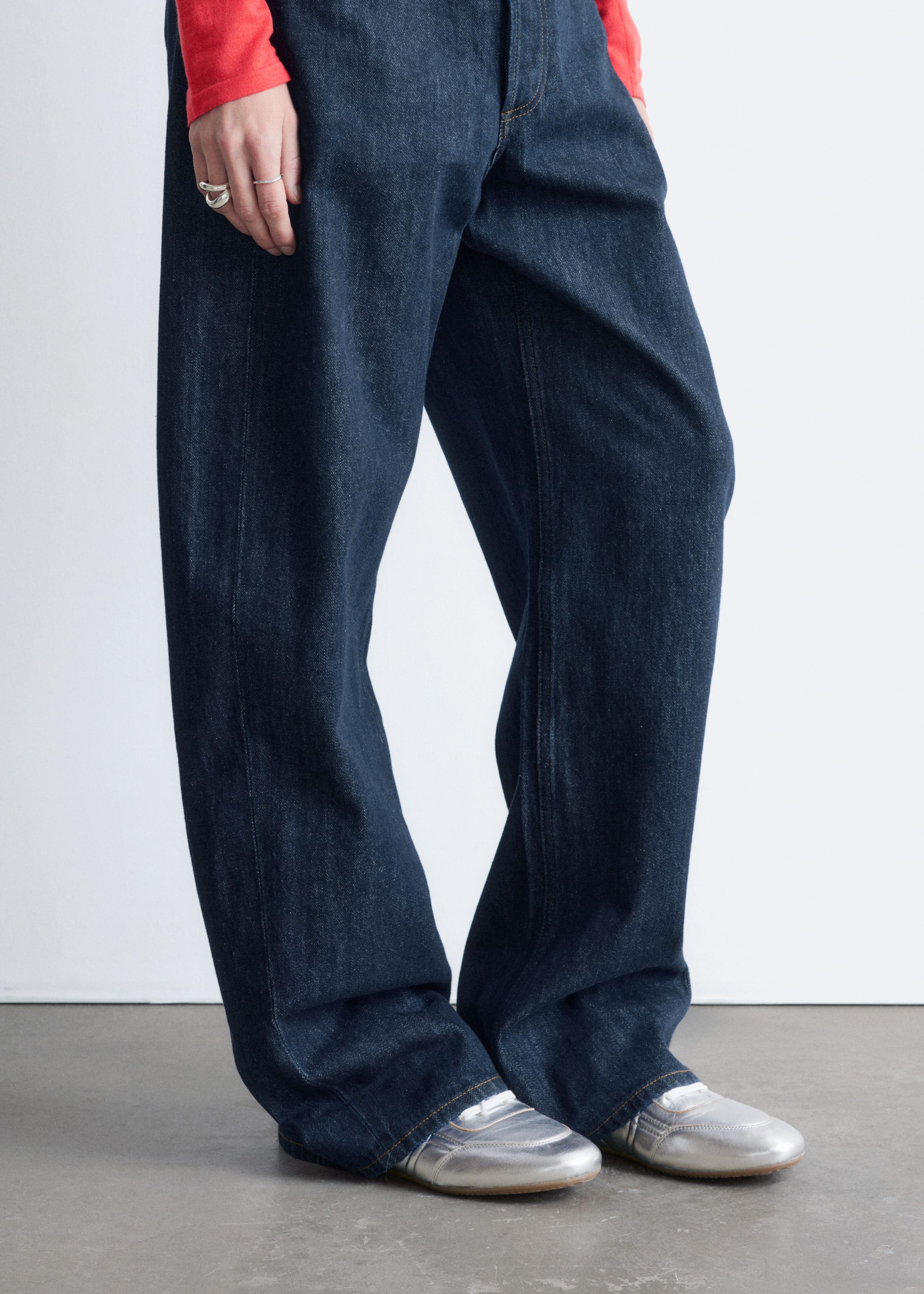 Image of Minimal Leather Sneakers