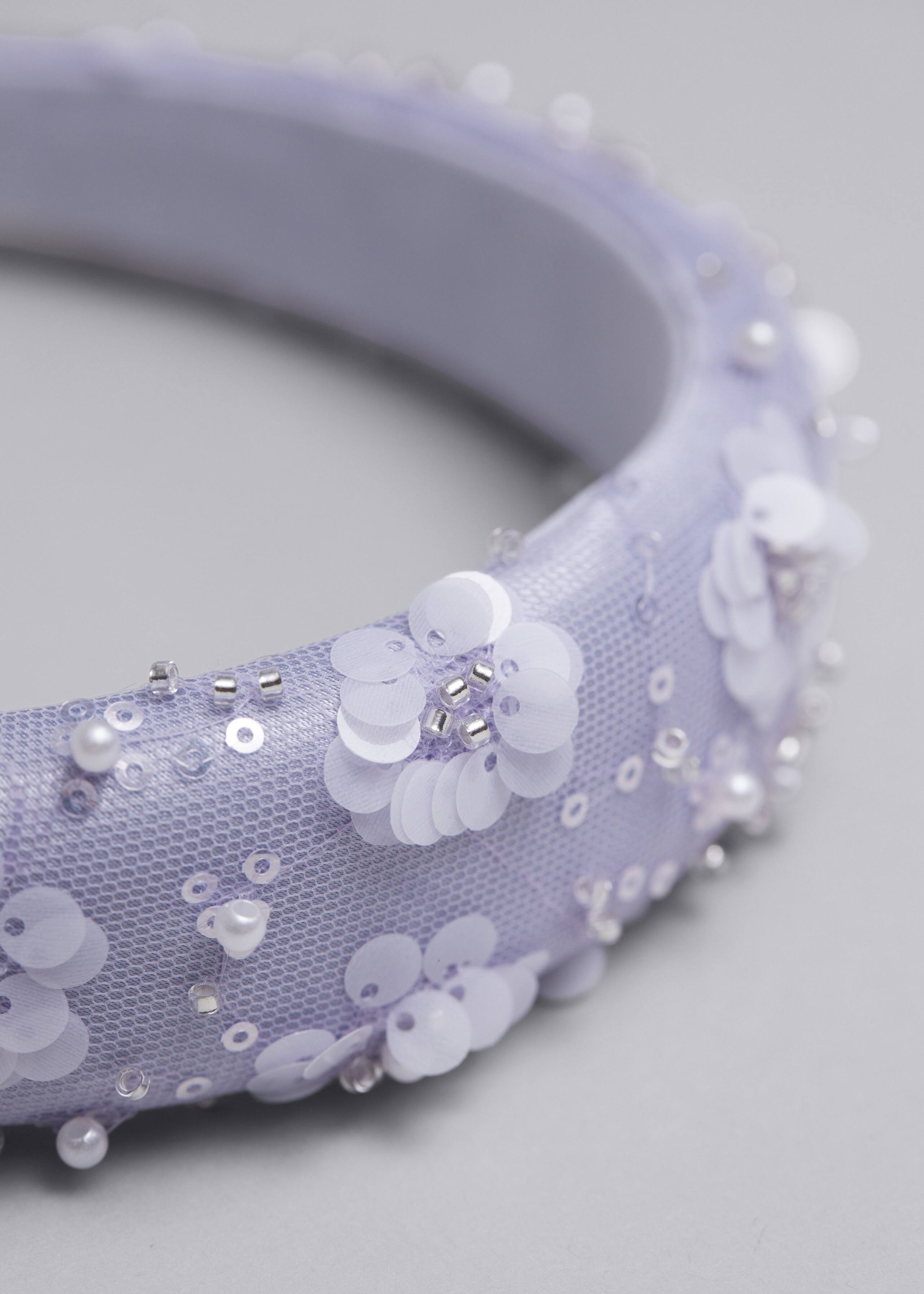 Diadema de lentejuelas Alice - {{variantName}} - Detalle descriptivo