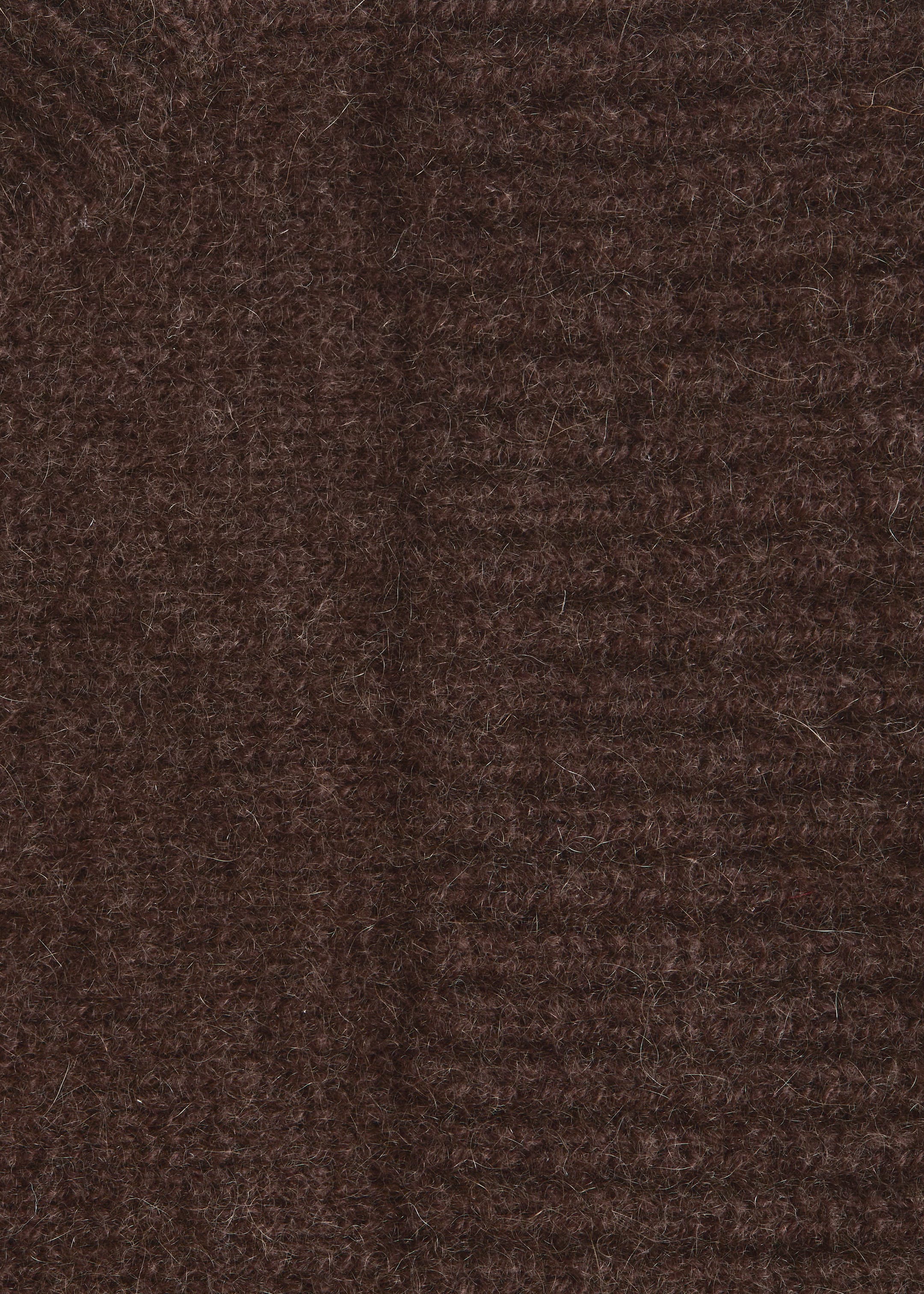 View larger image: Fitted Cashmere Hood - Dark Brown - Ladies | H&M GB 2