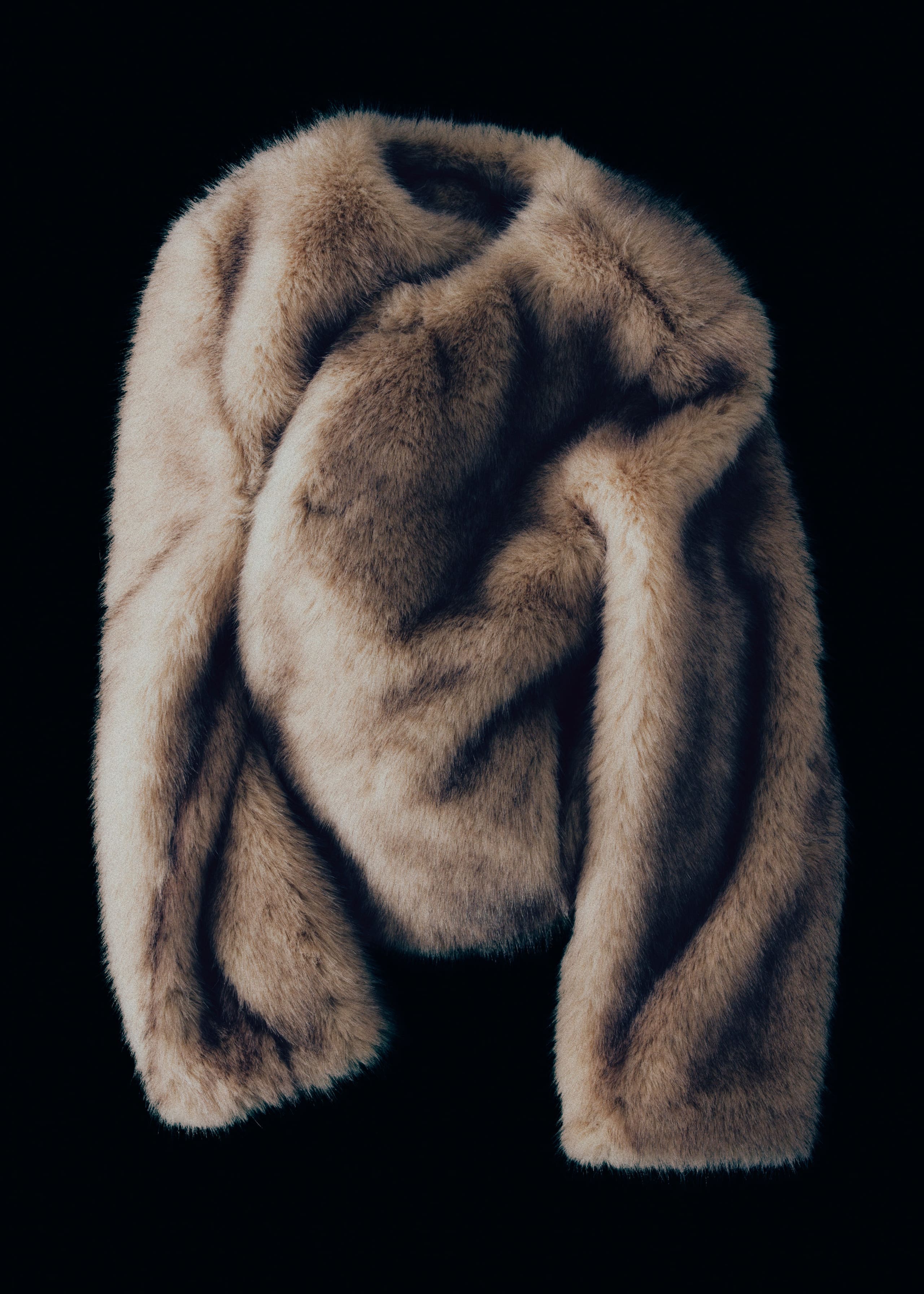 Image of Short Faux Fur Jacket