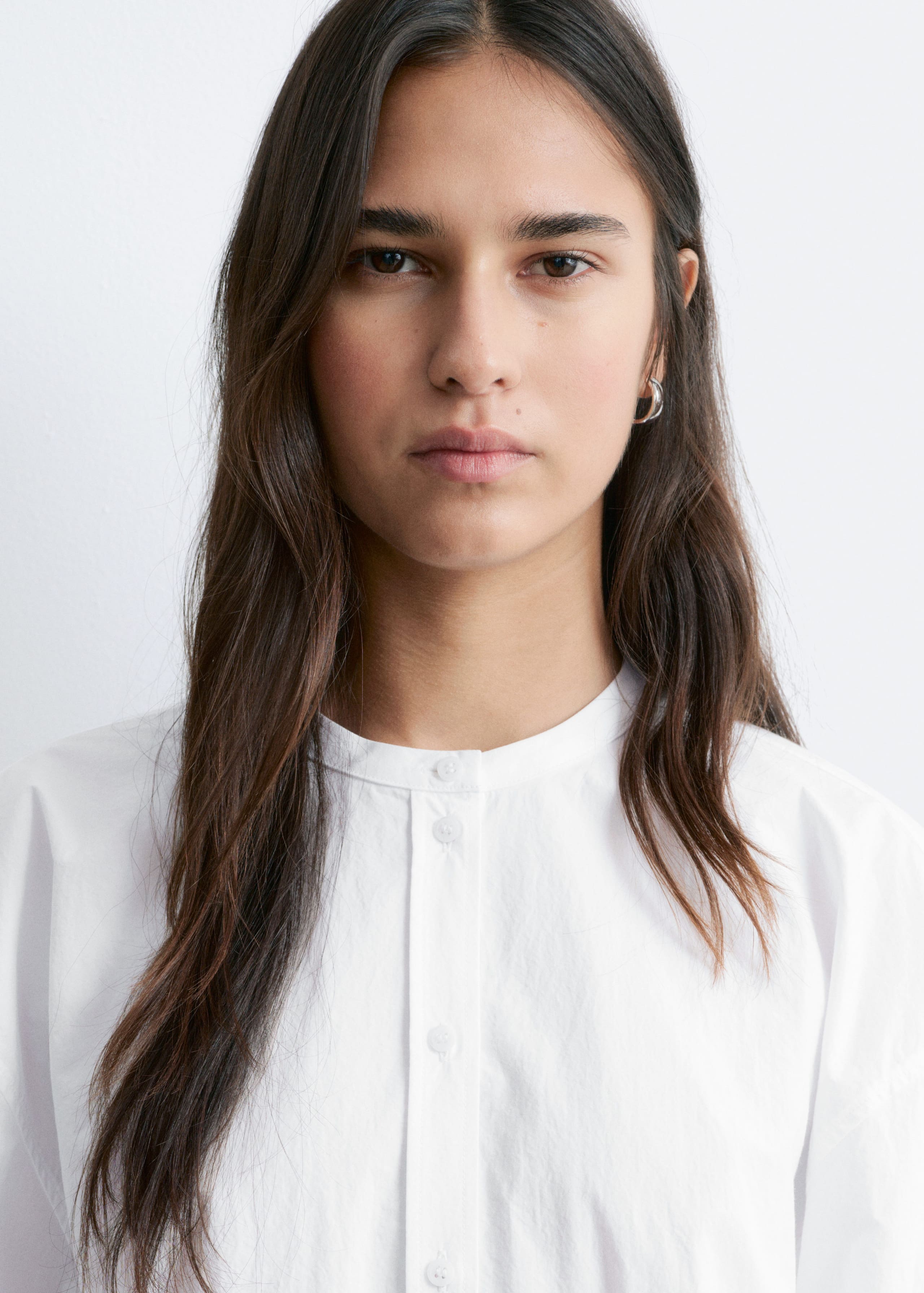 Image of Oversized Cotton Shirt