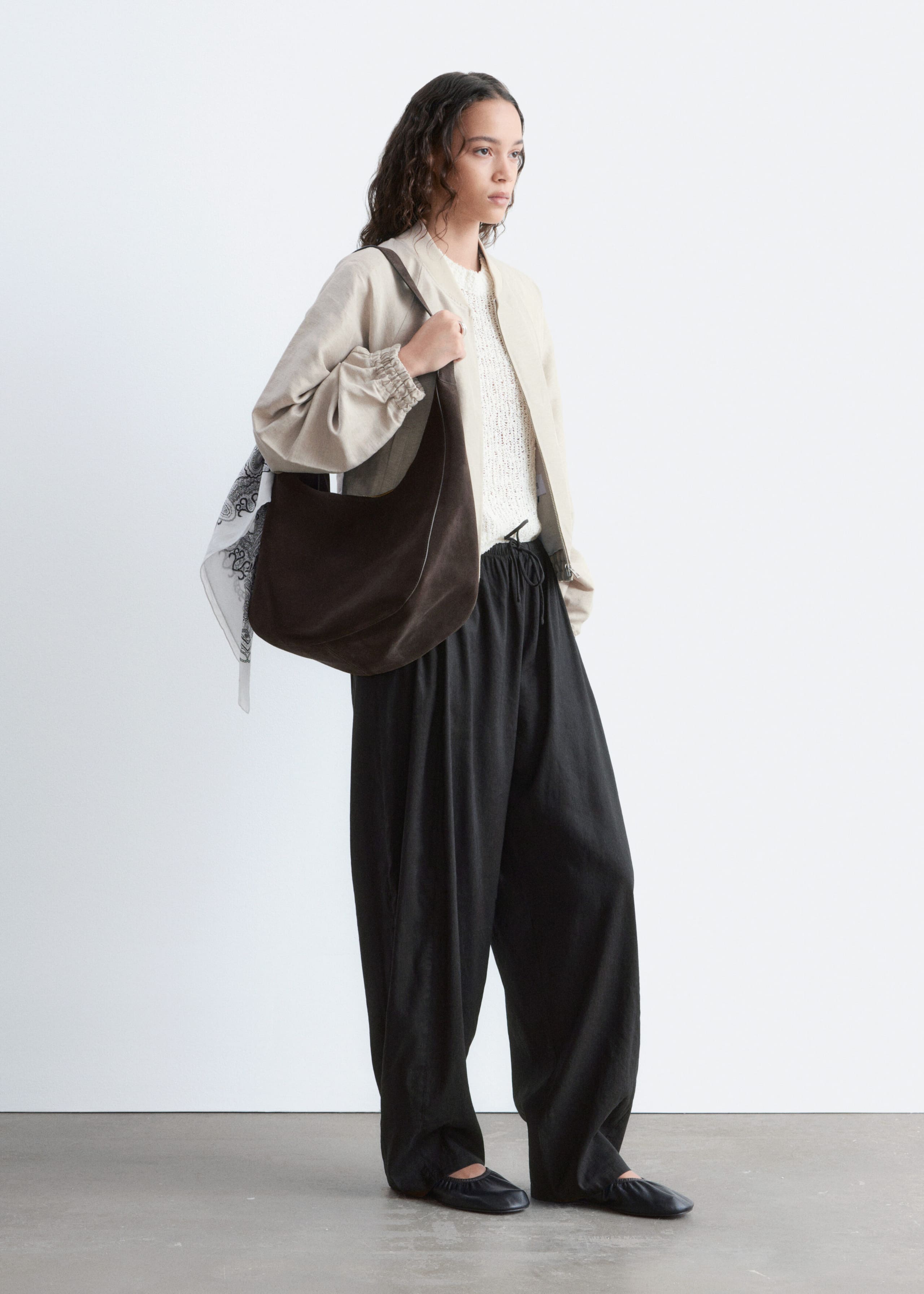 Linen-Blend Jacket - Beige - Lookbook