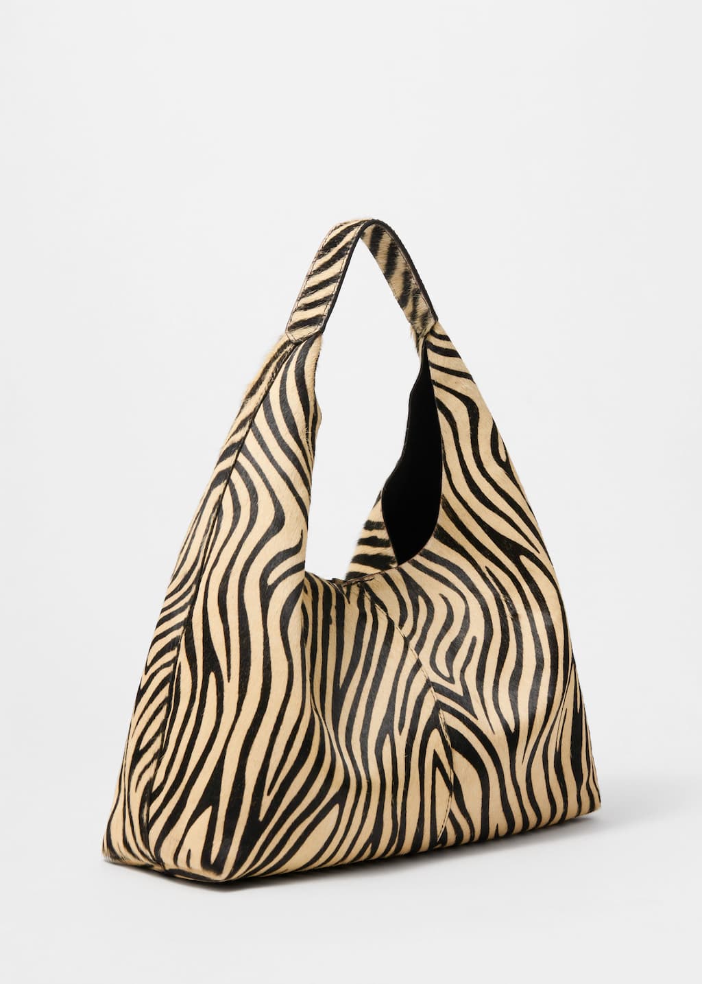 Image of Animal-Print Leather Tote