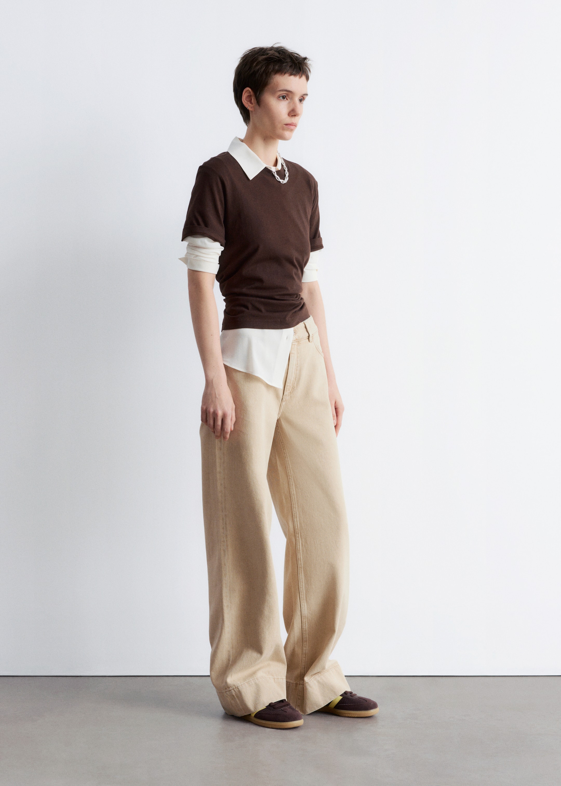 Grösseres Bild ansehen: Jeans mit geradem Bein - Beige - DAMEN | H&M CH 3