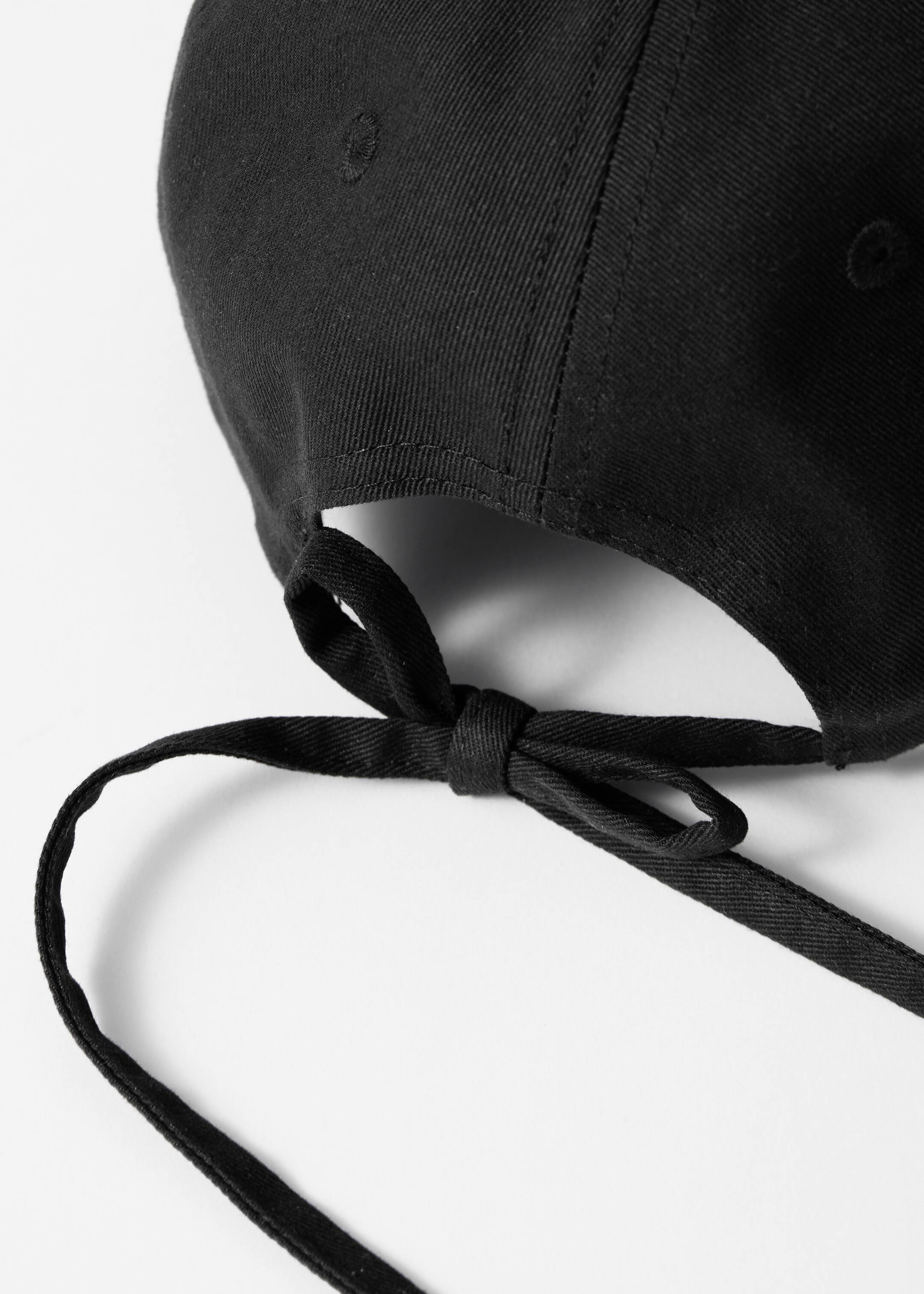 Visualizza immagine più grande: Cappellino da baseball con fiocco - Nero - DONNA | H&M IT 2