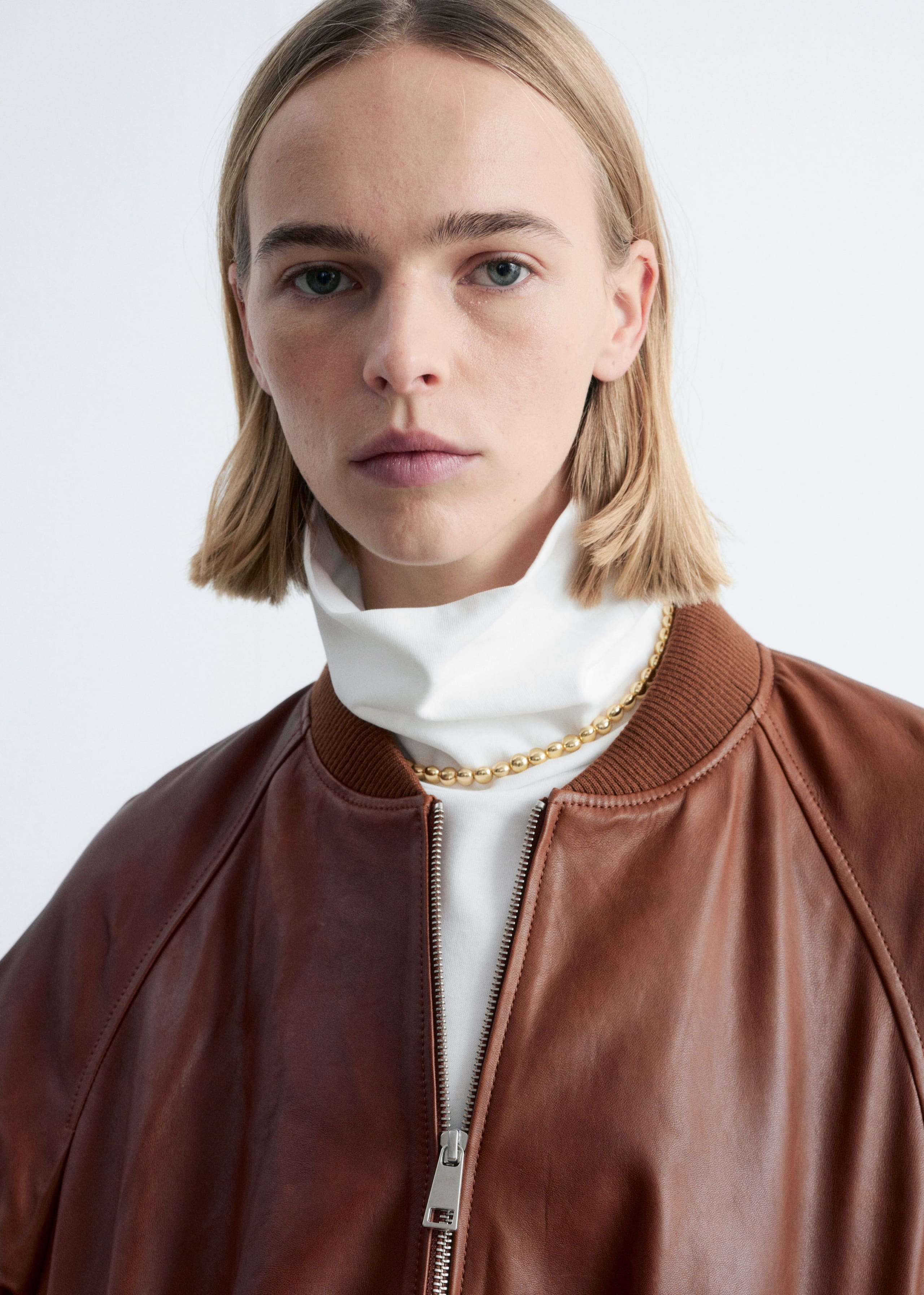 Image of Bomberjacke aus Leder