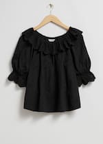 Black Embroidered