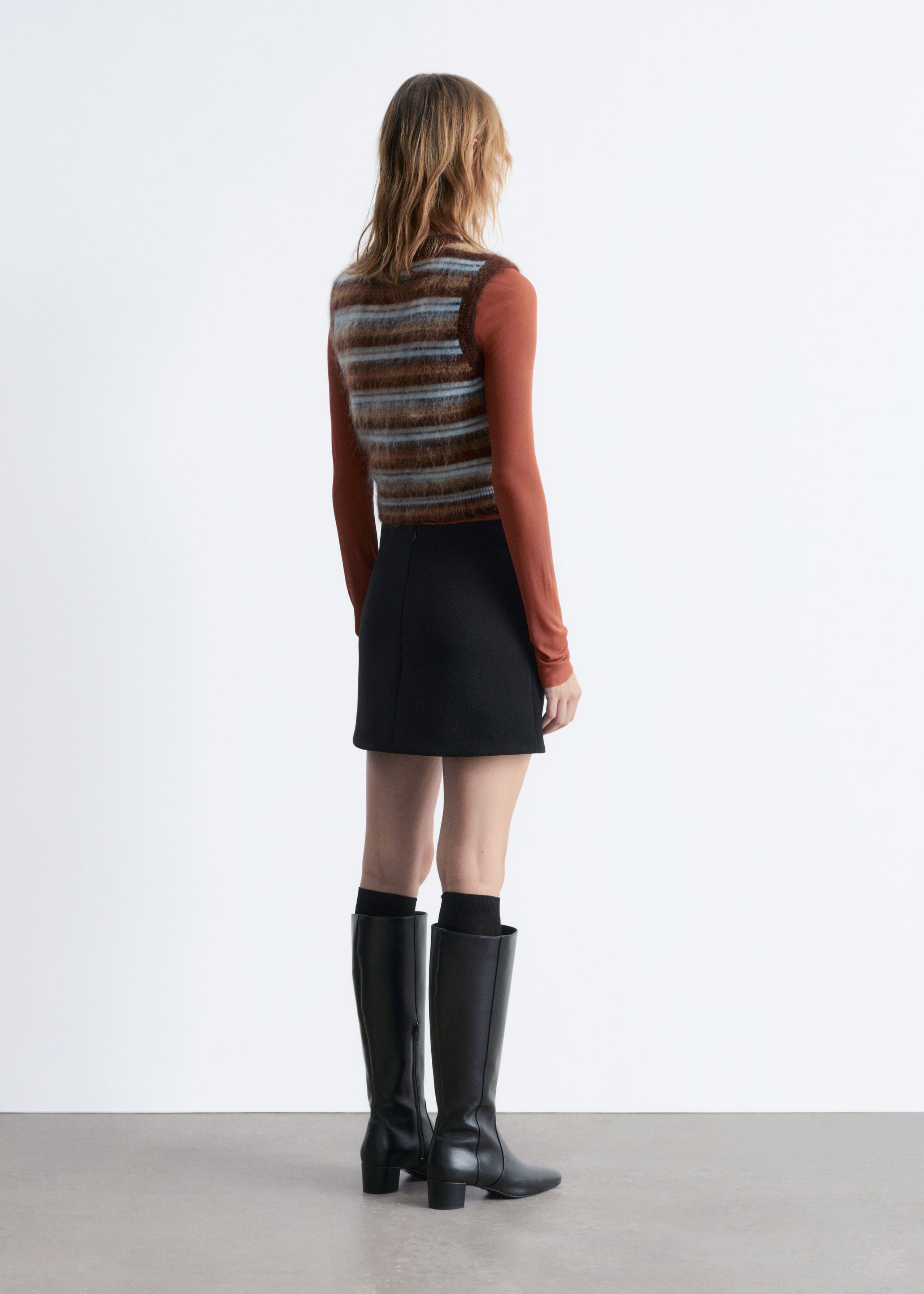 Image of A-line Mini Skirt