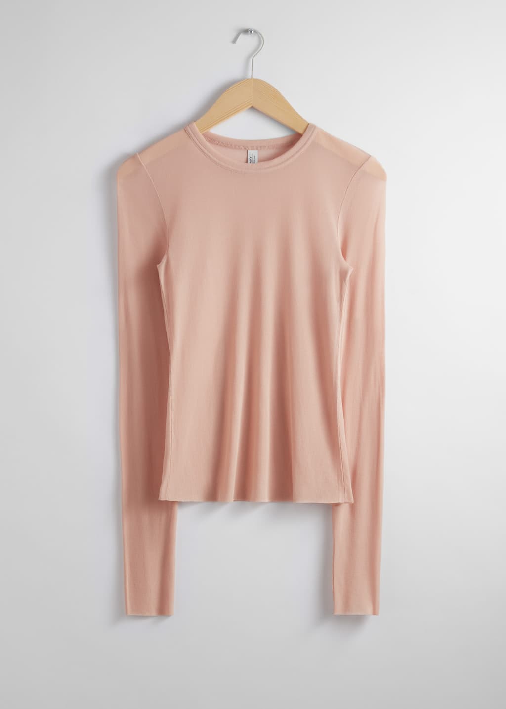 Maglia aderente in seta