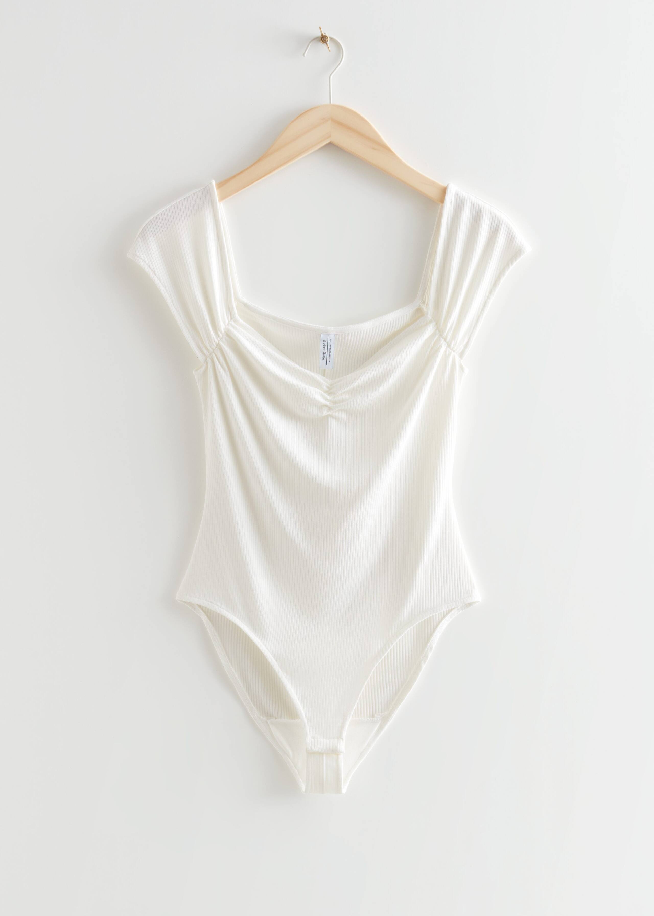 SweetheartNeckBodysuit - Red - Natura morta
