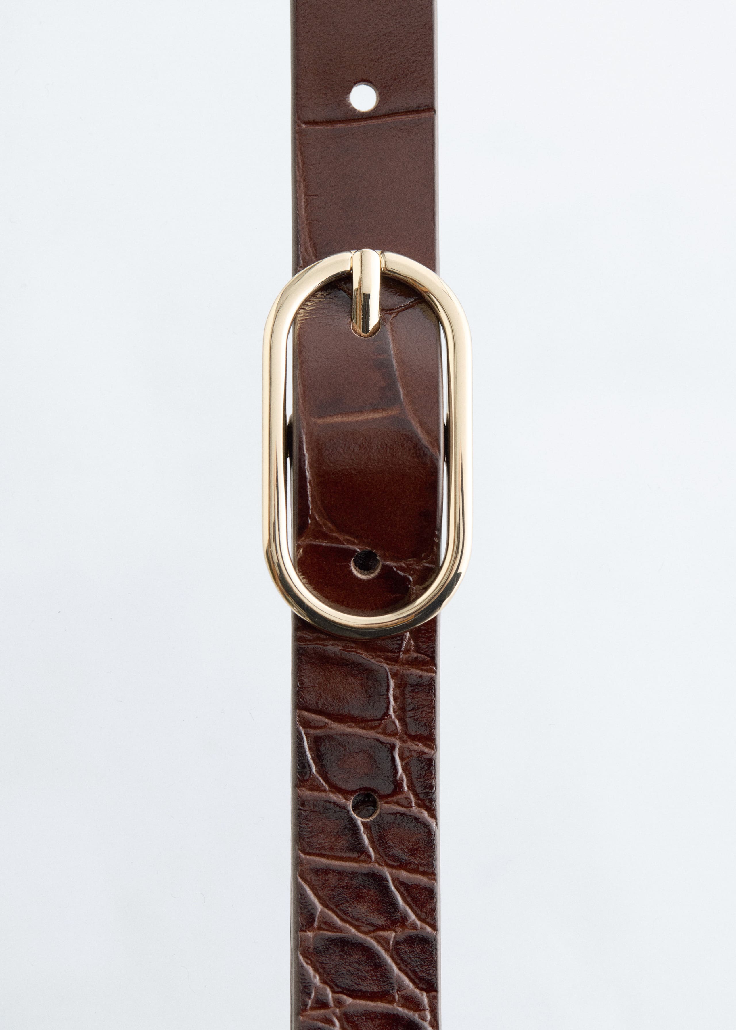 Image of Slim Leather Belt