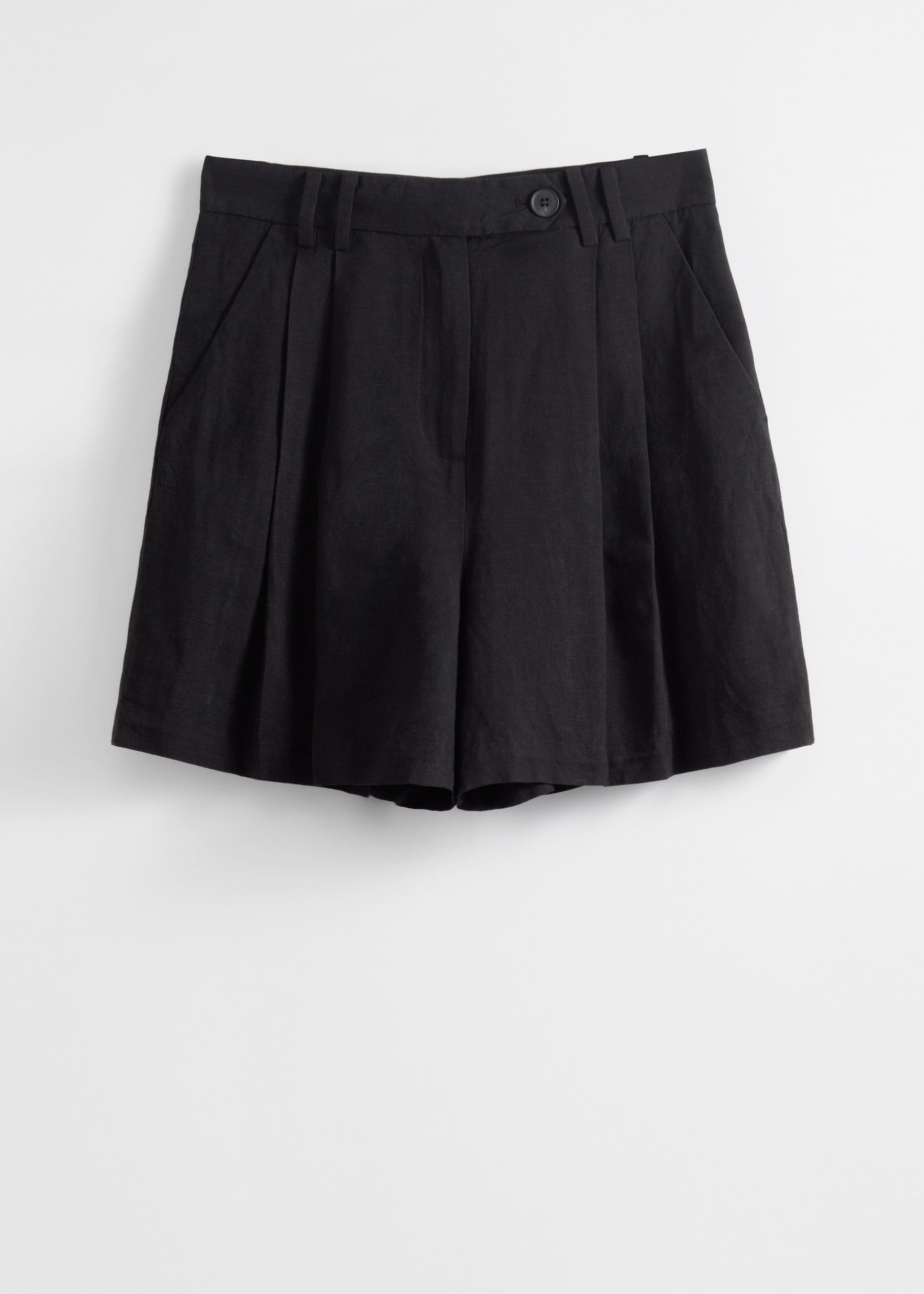 Tailored Shorts - Navy - Still Life