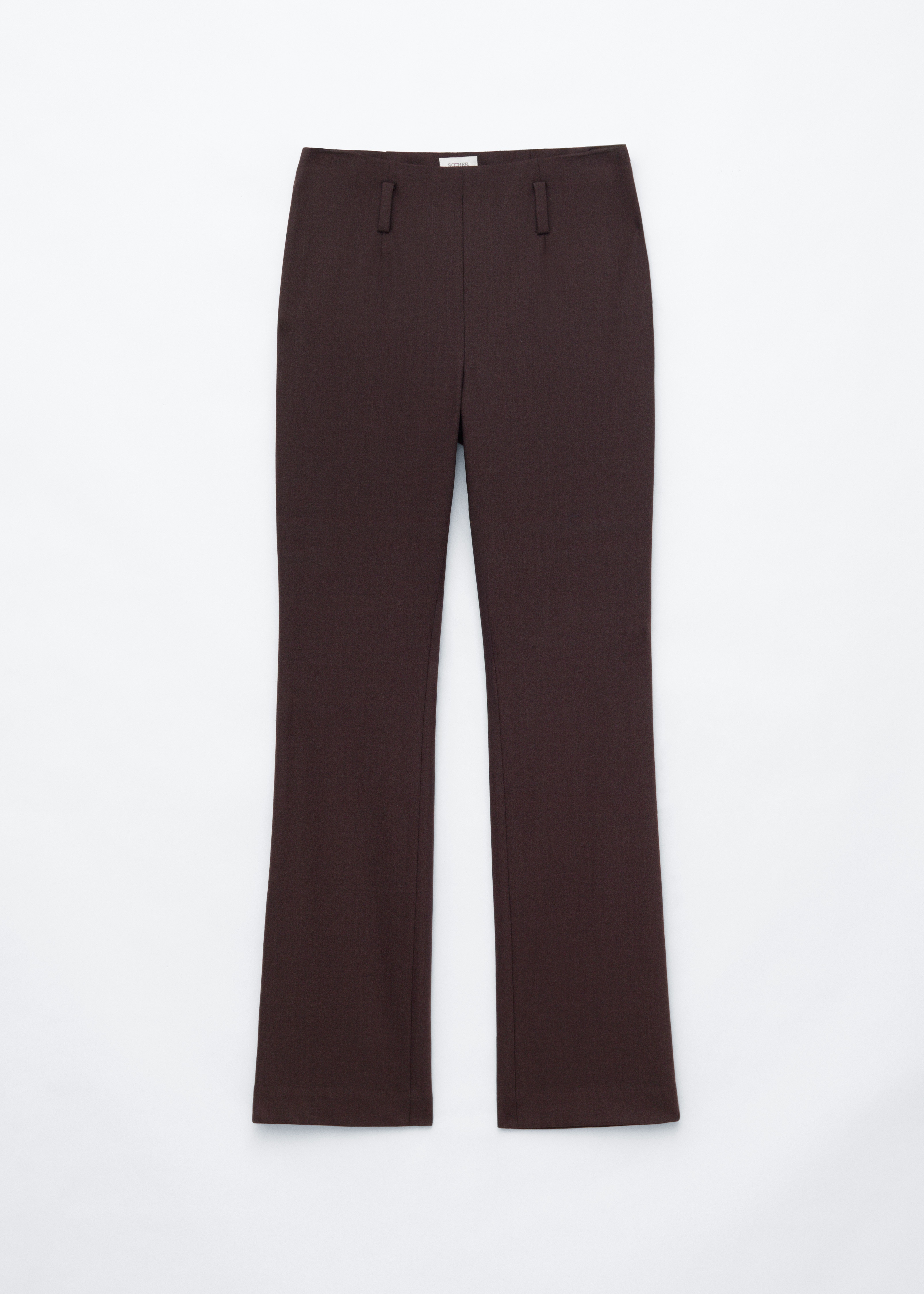 Pantalon habillé et ajusté - Marron foncé