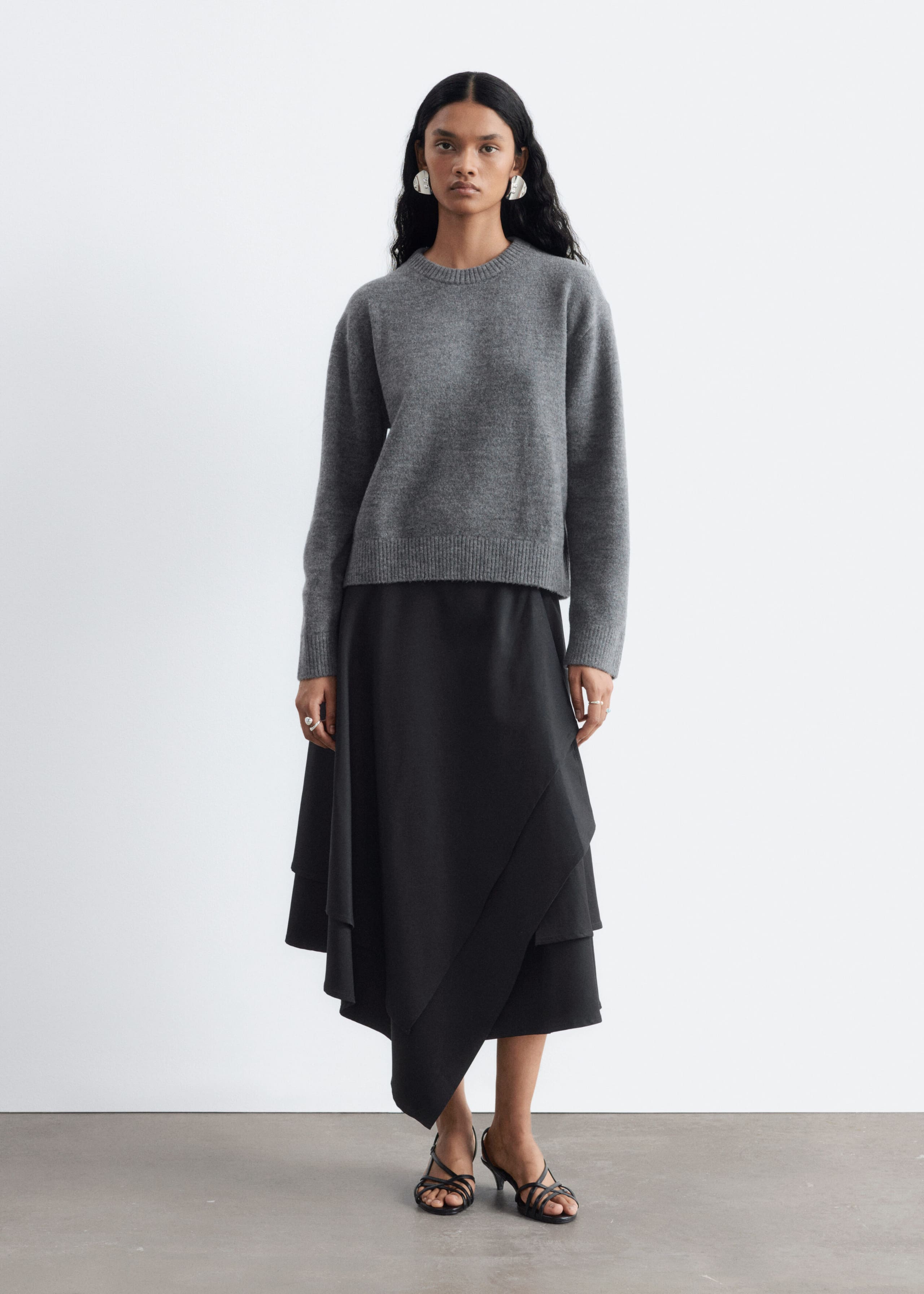 Pull en maille - Gris foncé - Still Life
