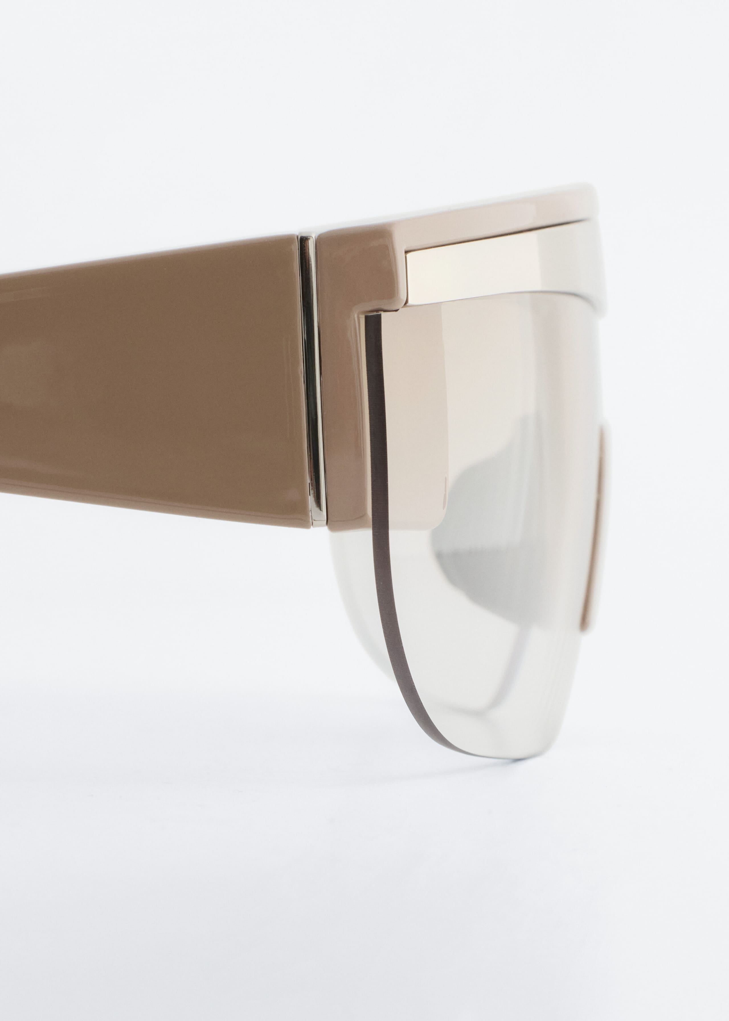 Shield Sunglasses - Beige - Still Life