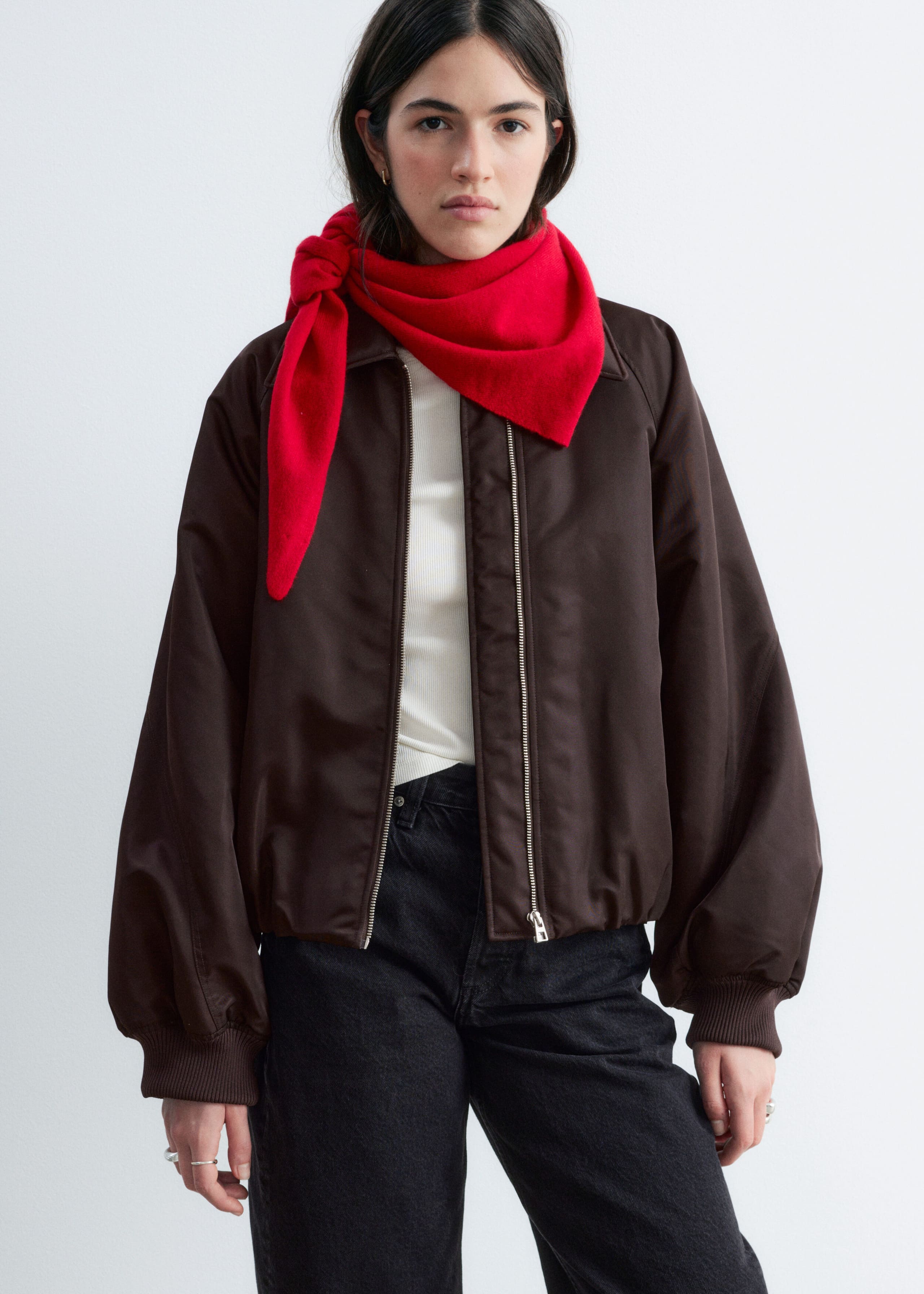 Cashmere Scarf - Red - Still Life