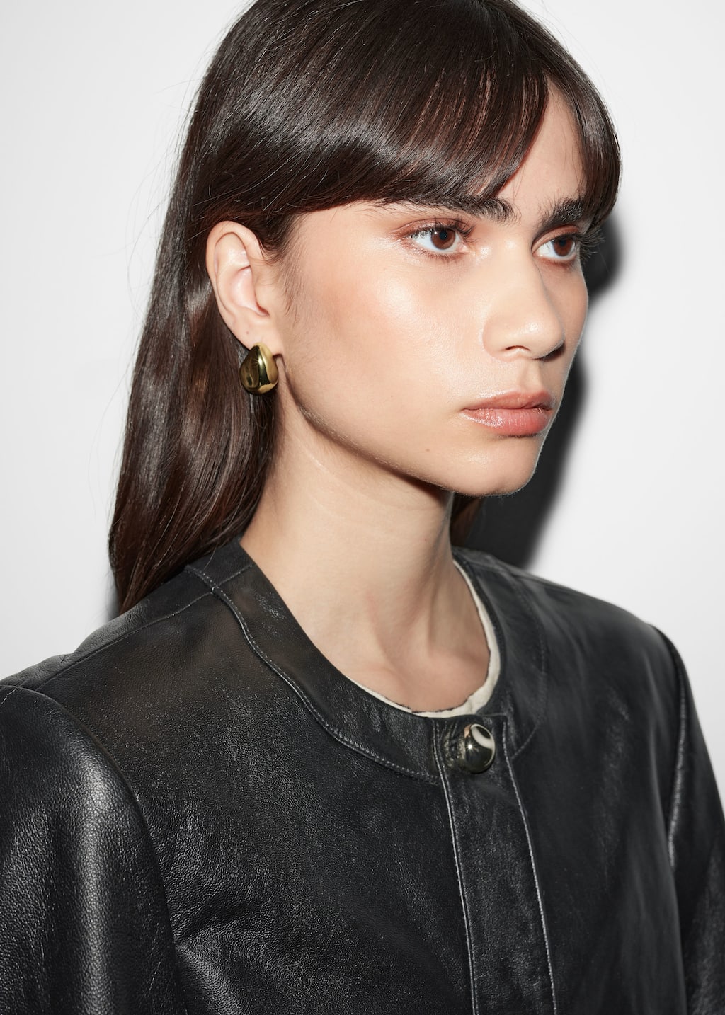 Sztyfty o nieregularnym kształcie – Złoty – Lookbook