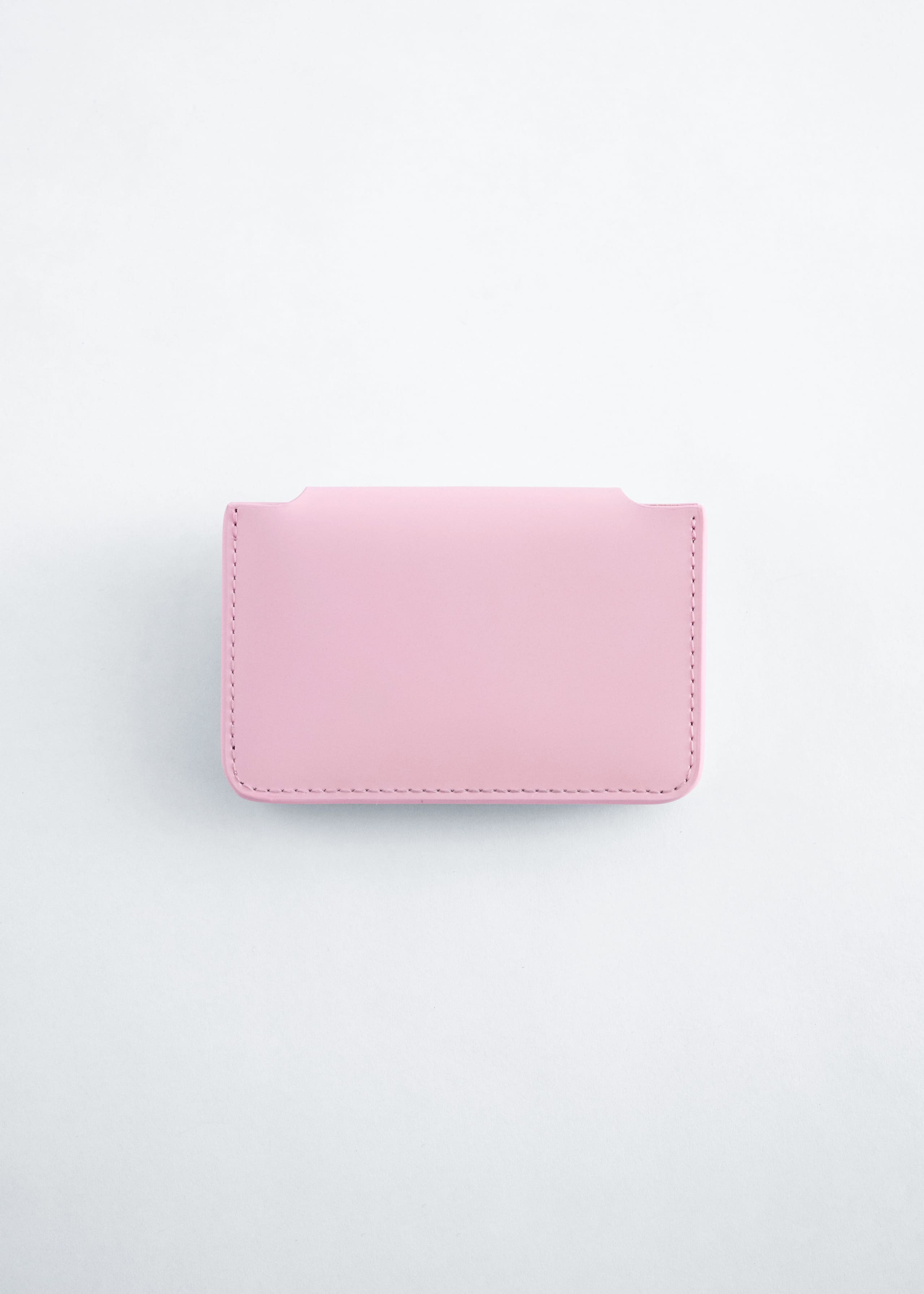 Leather Card holder - Light Pink - Still Life