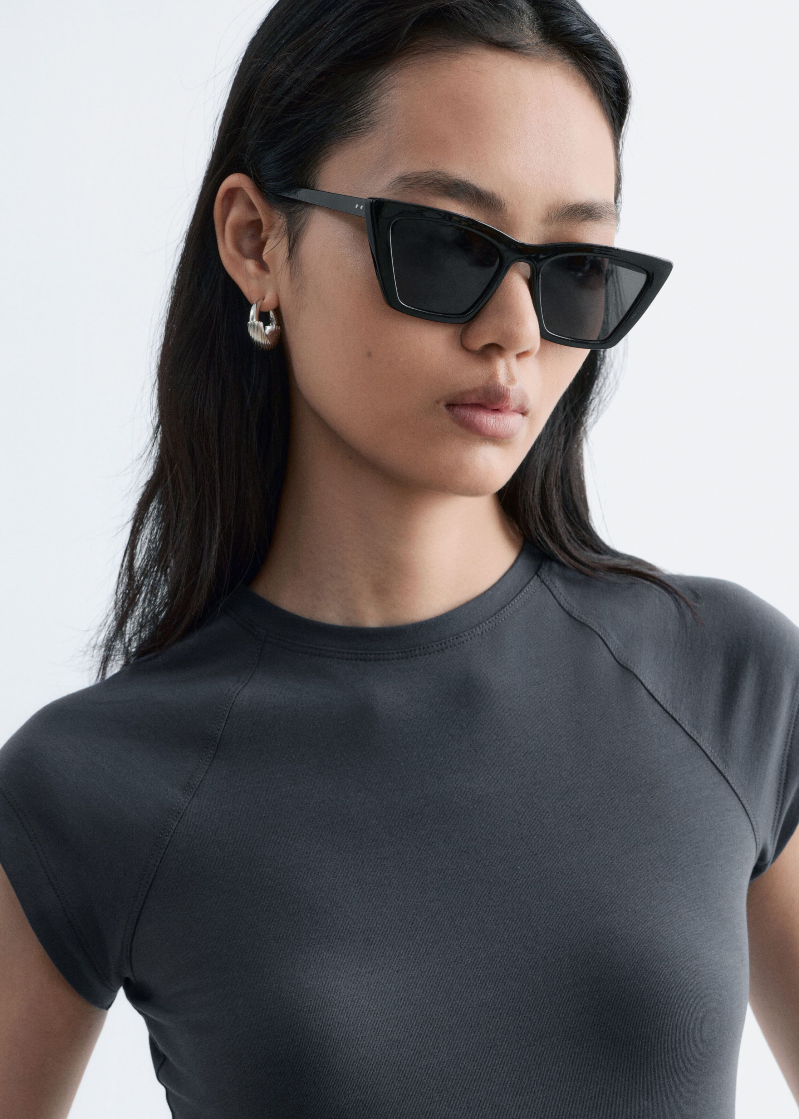 Image of Fitted Jersey T-shirt