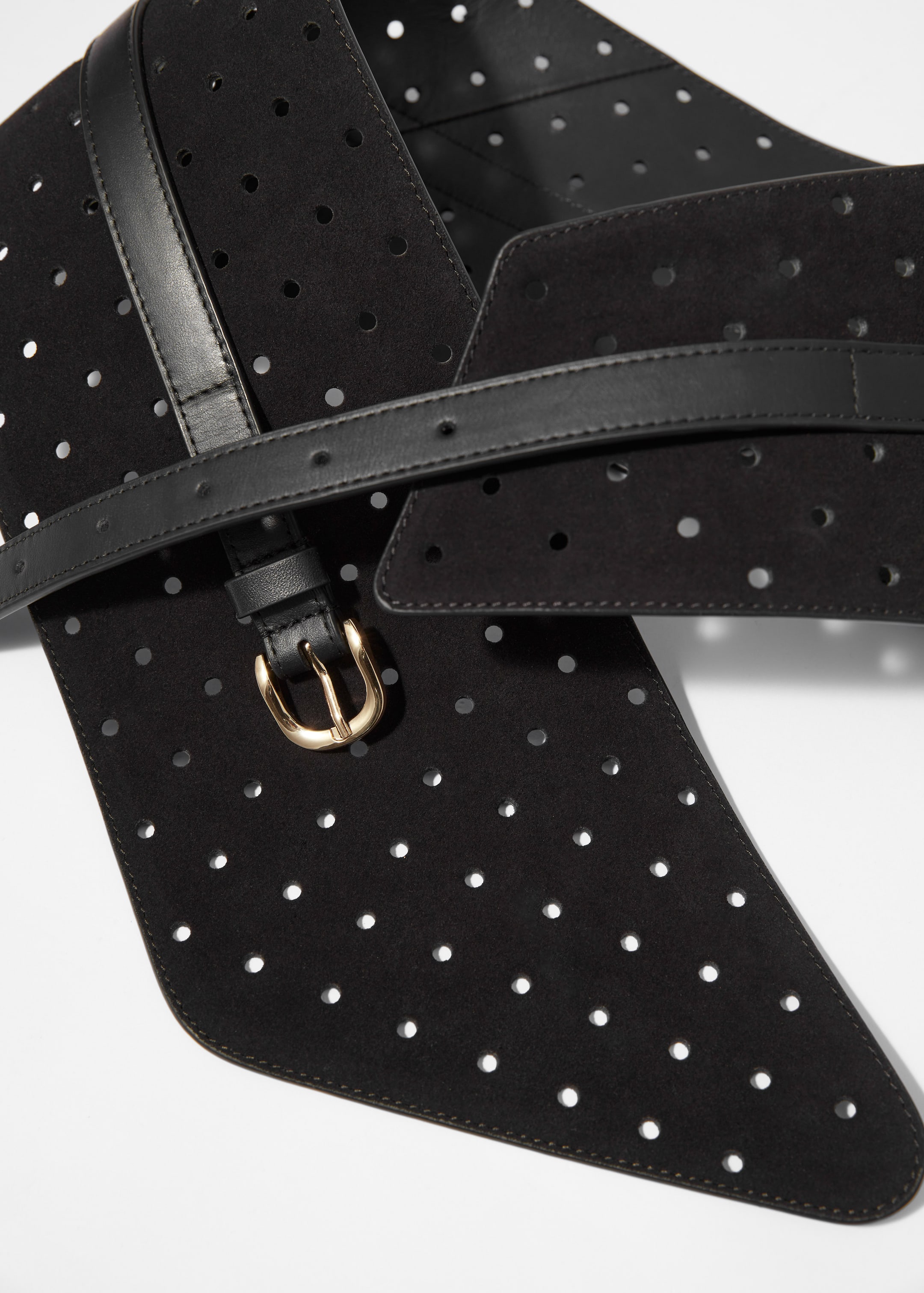 Visualizza immagine più grande: Cintura corsetto asimmetrica - Nero - DONNA | H&M IT 2
