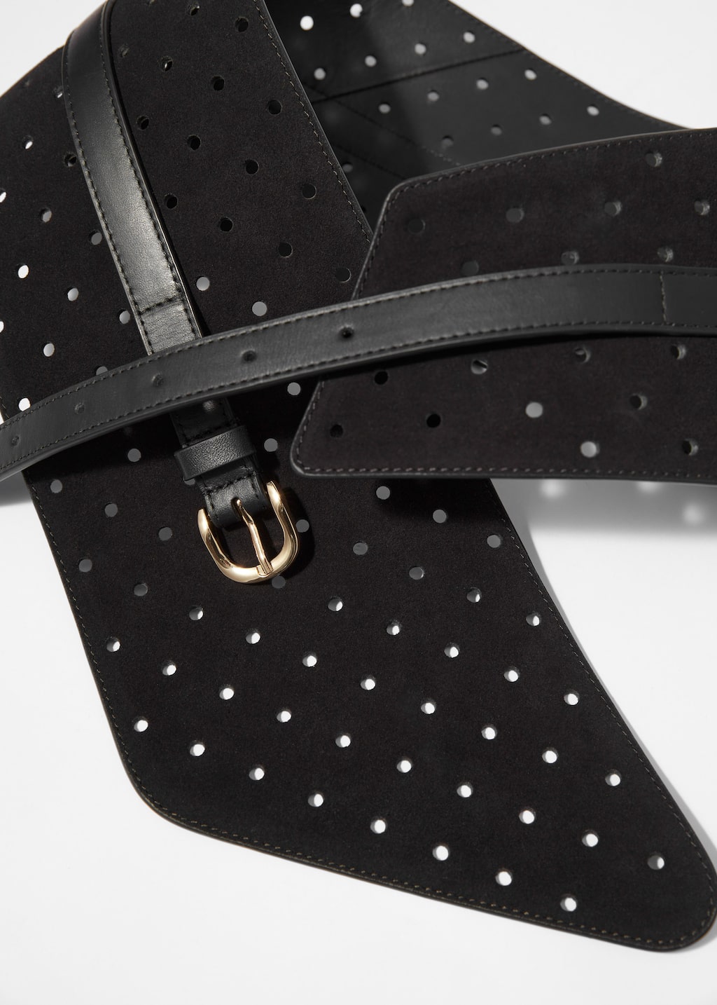 Image of Ceinture façon corset asymétrique