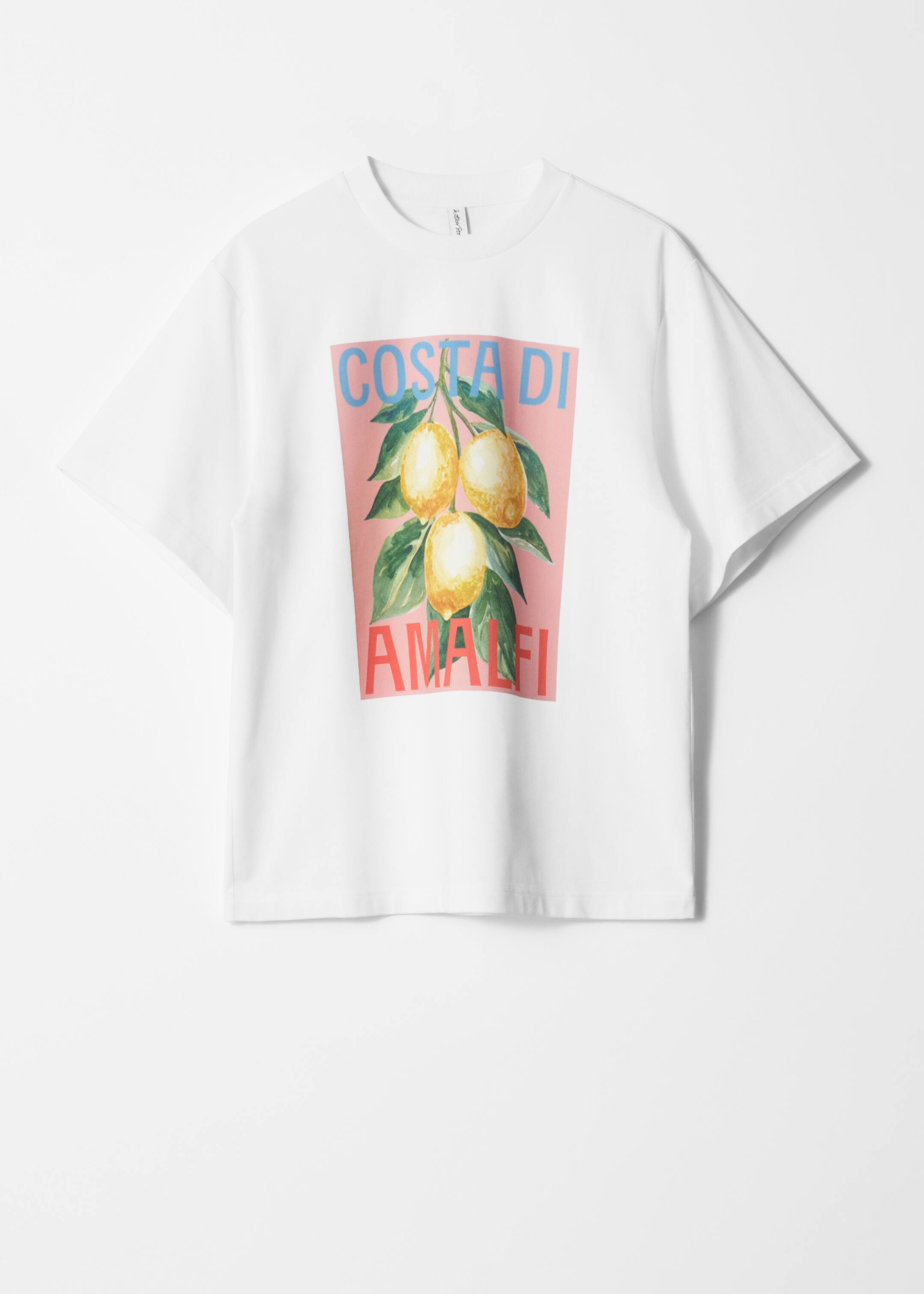 Ver imagem maior: T-Shirt com estampado oversized - Estampado branco - SENHORA | H&M PT 6