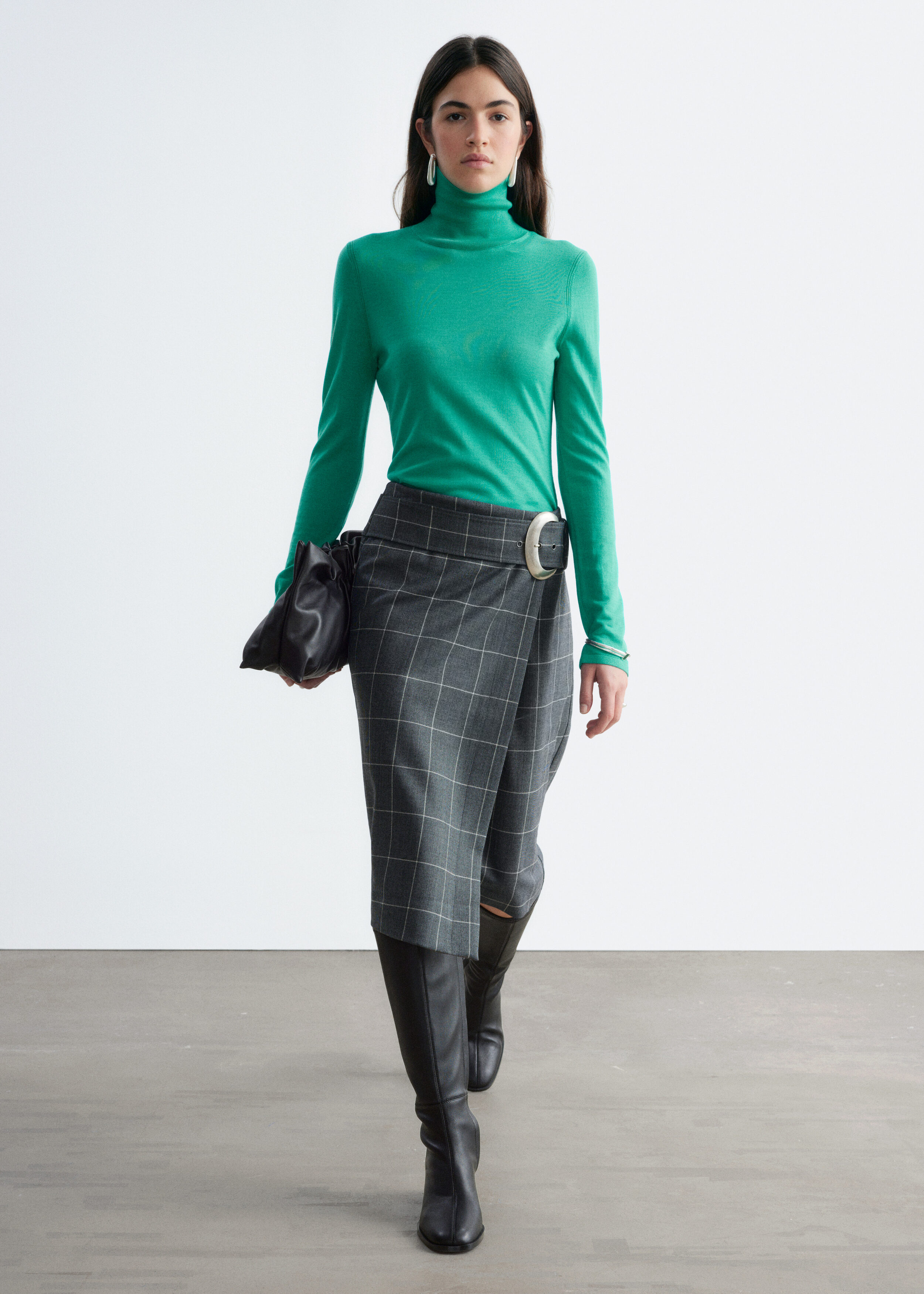 Merino Wool Polo Neck Top by & Other Stories
