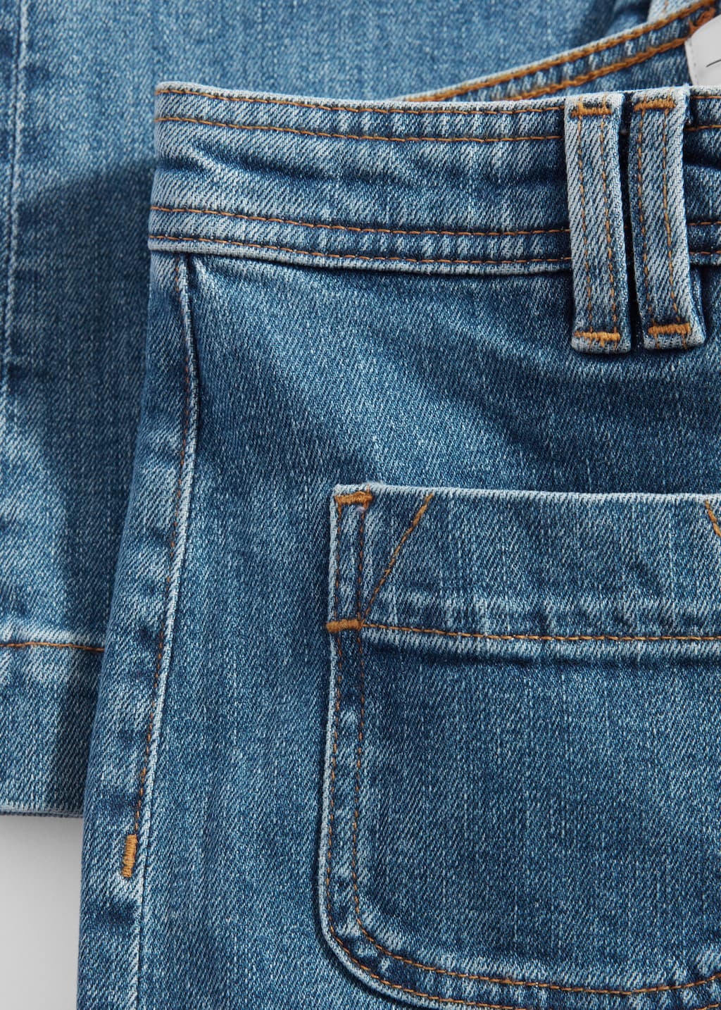 Image of High-Waist Flared Jeans
