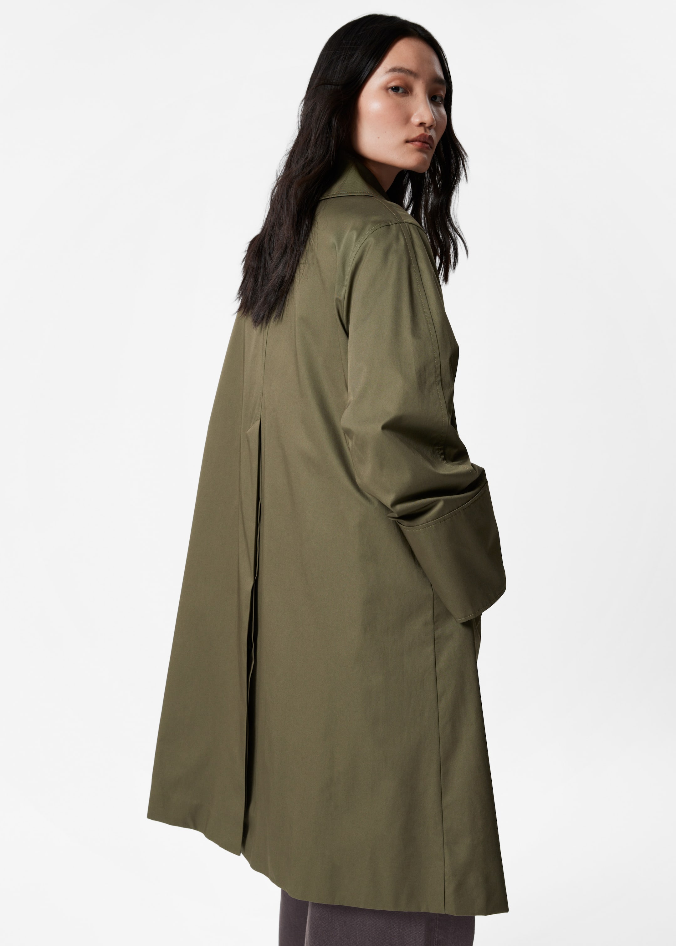 Grösseres Bild ansehen: Kurzmantel mit Kragen - Khaki - DAMEN | H&M CH 5