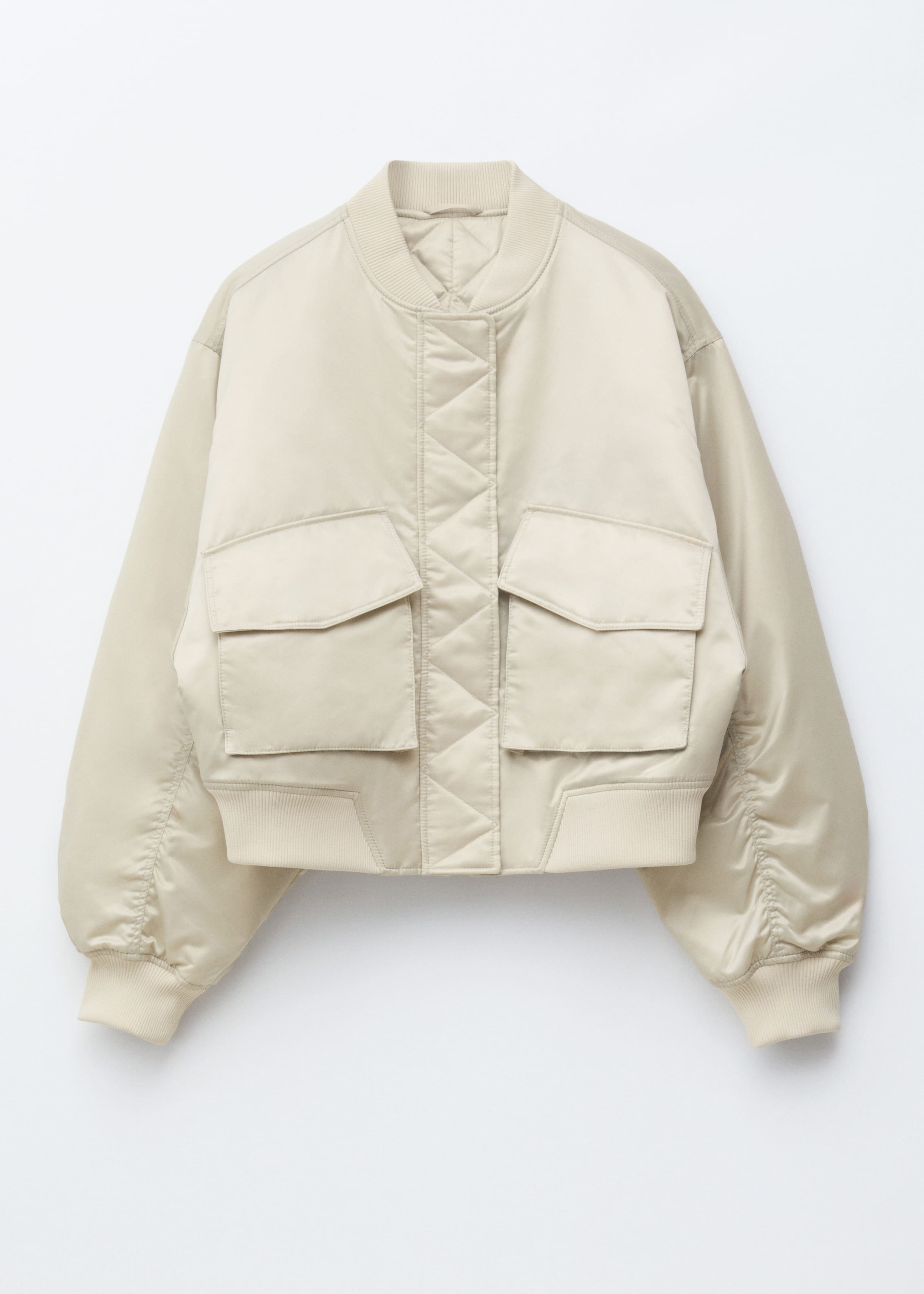 Image of Padded Bomber Jacket