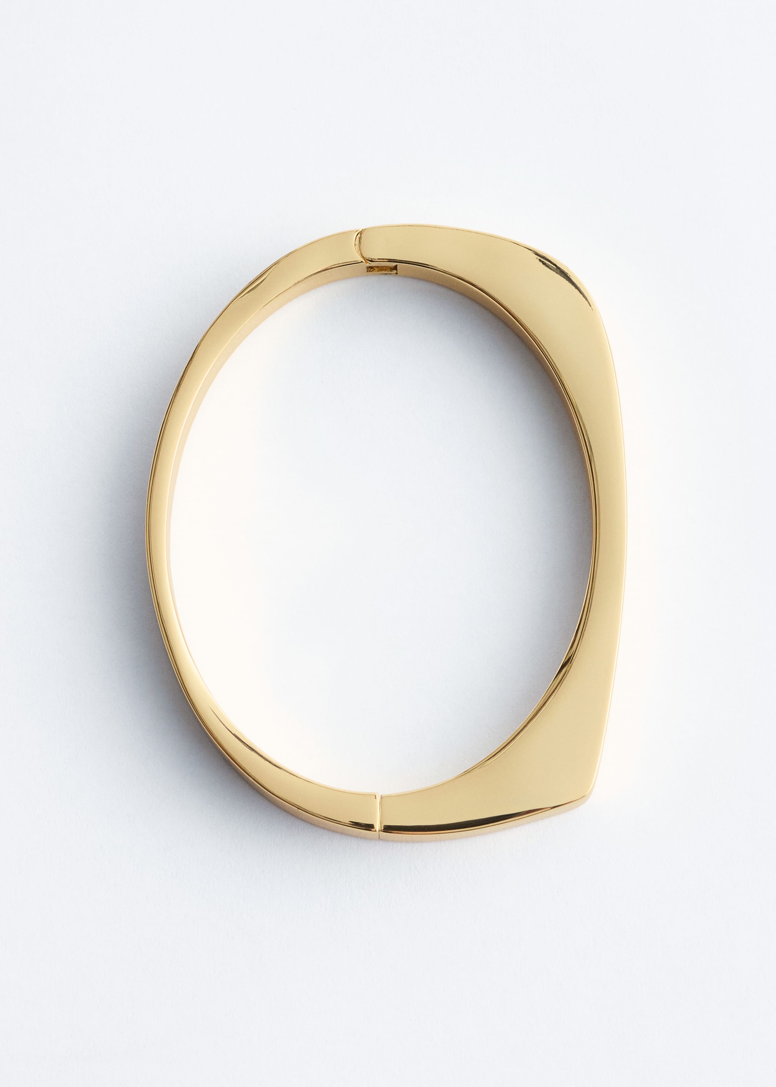 Angular Bangle Bracelet - Silver - Still Life