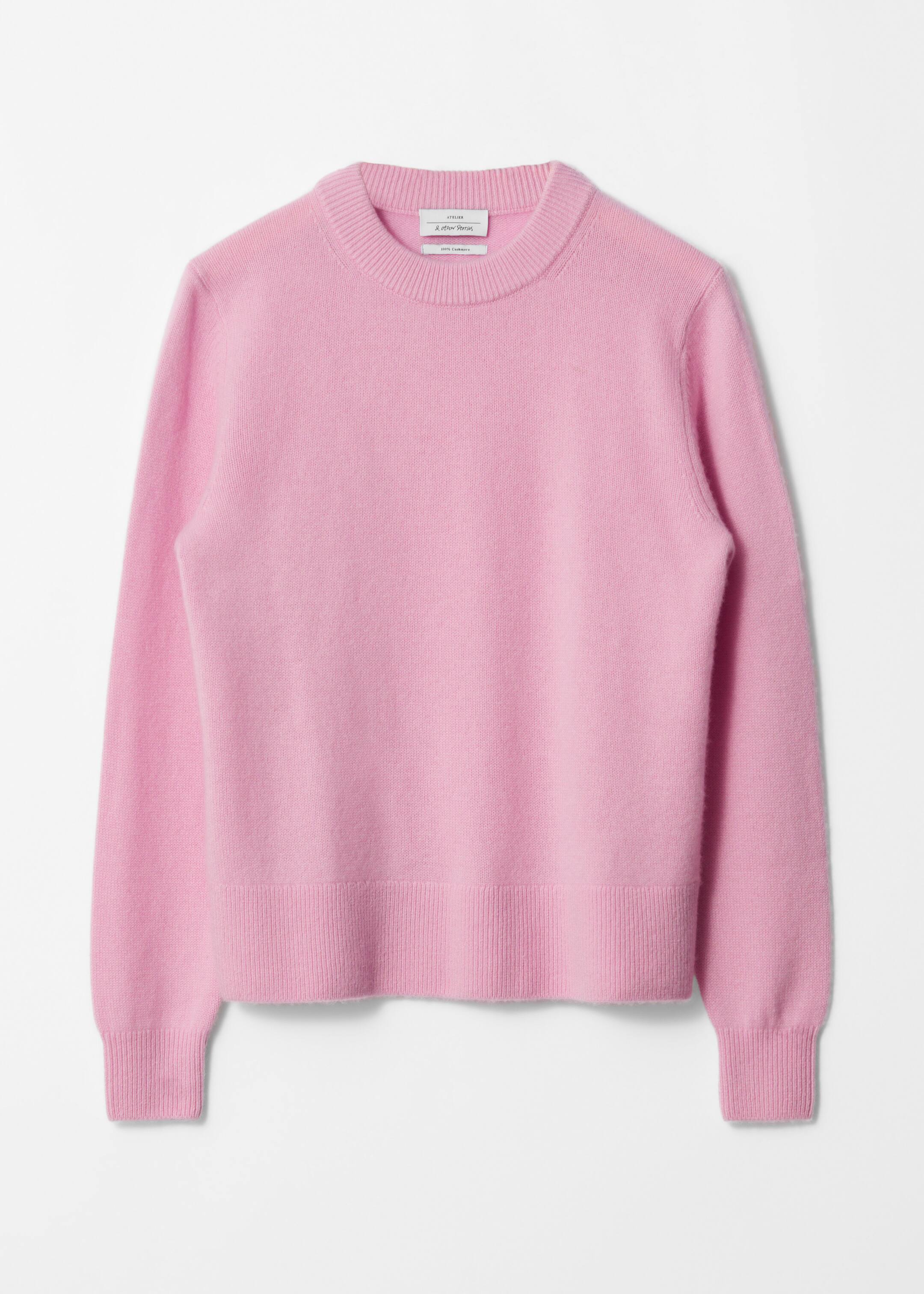 Visa större bild: Kashmirtröja - Rosa - DAM | H&M SE 1