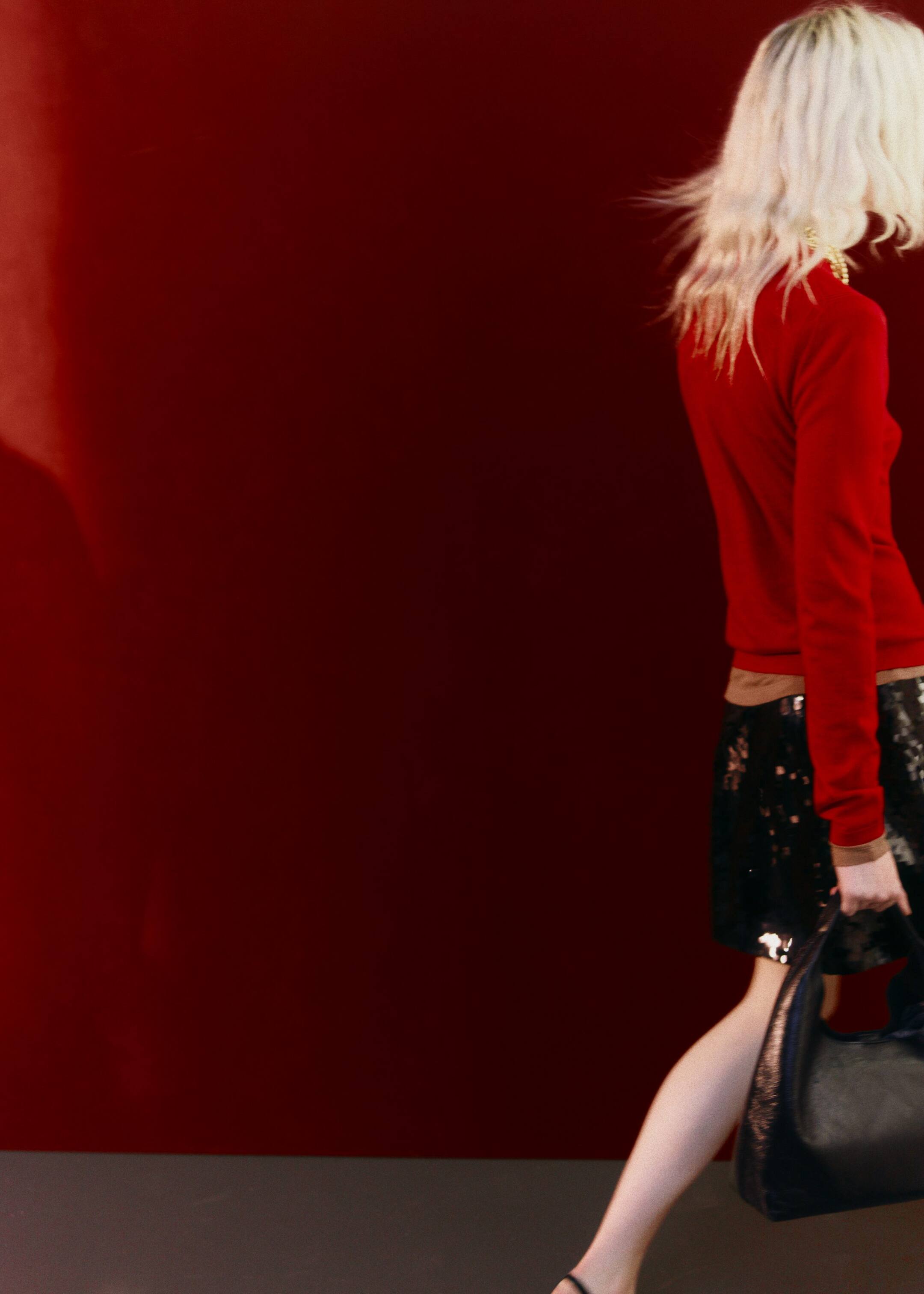 Größeres Bild anzeigen: Langärmliges Oberteil aus Merinowolle - Rot - Ladies | H&M AT 7