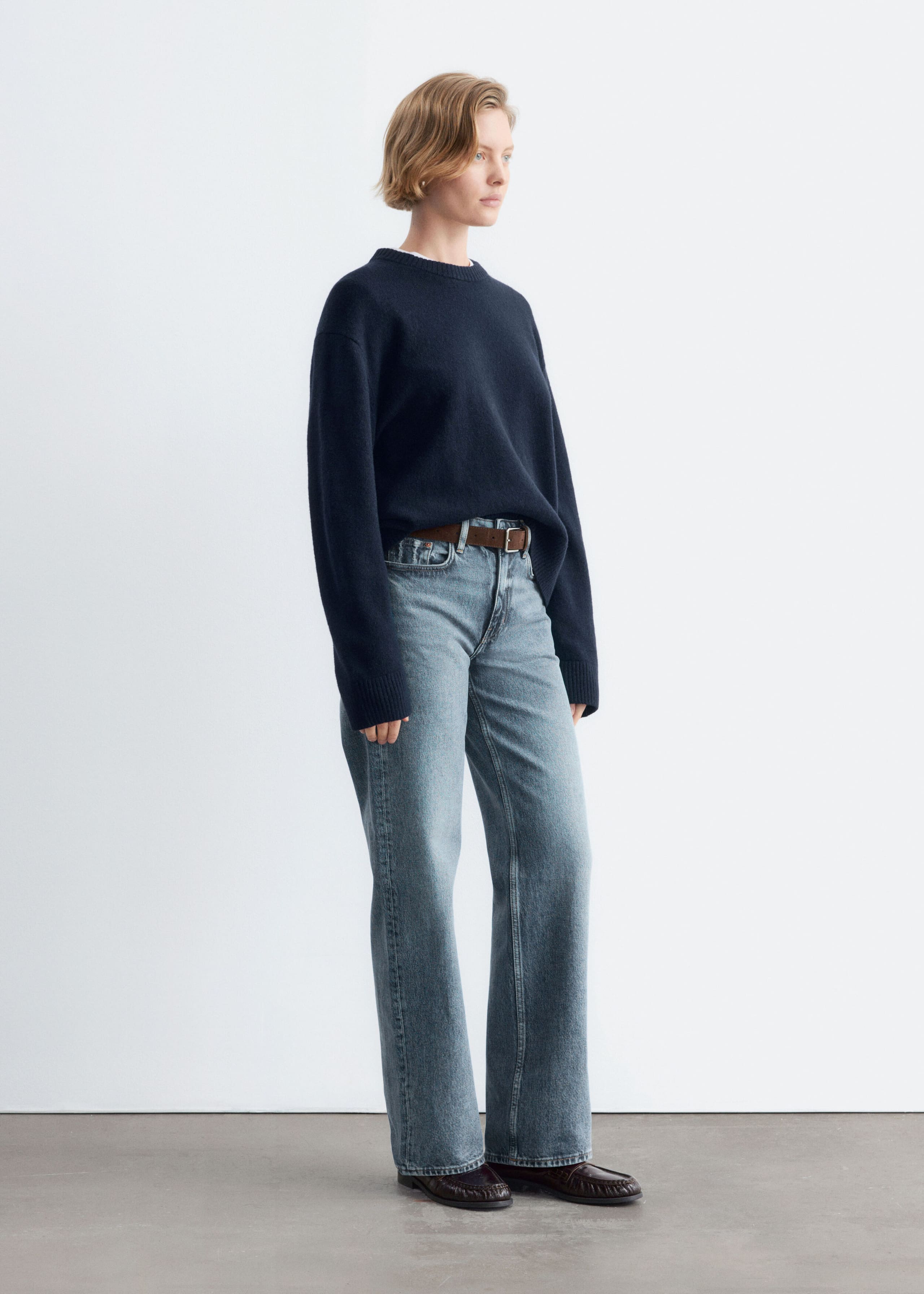 Pull en maille - Bleu foncé - Still Life