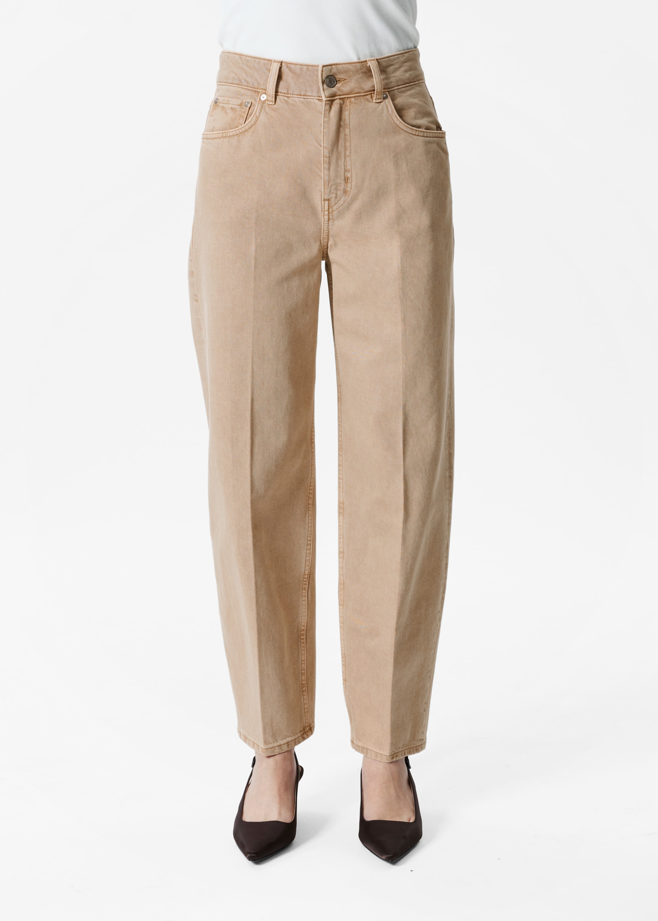 Agrandir l'image: Jean fuselé - Beige - FEMME | H&M FR 2