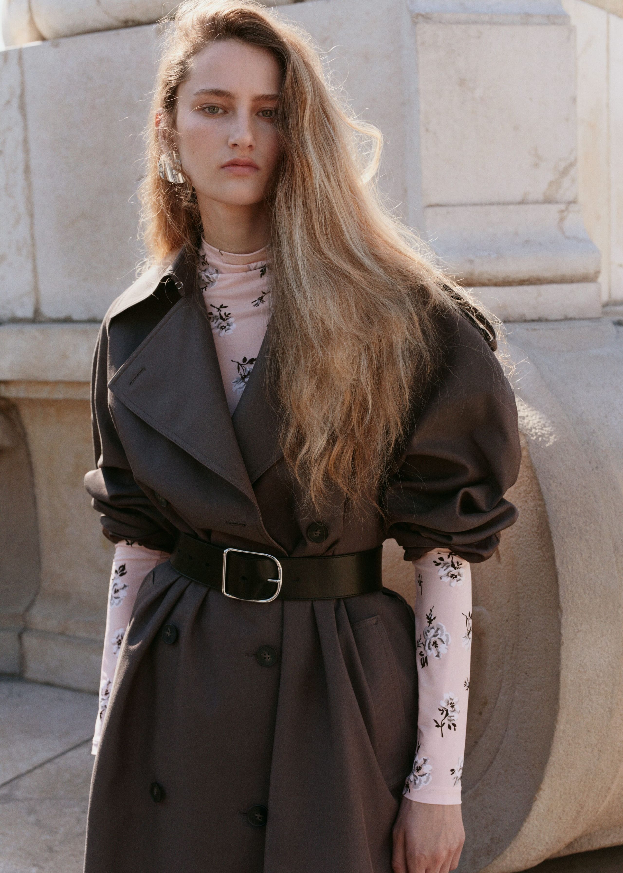 Relaxed Trench Coat - Dark Mole - Still Life