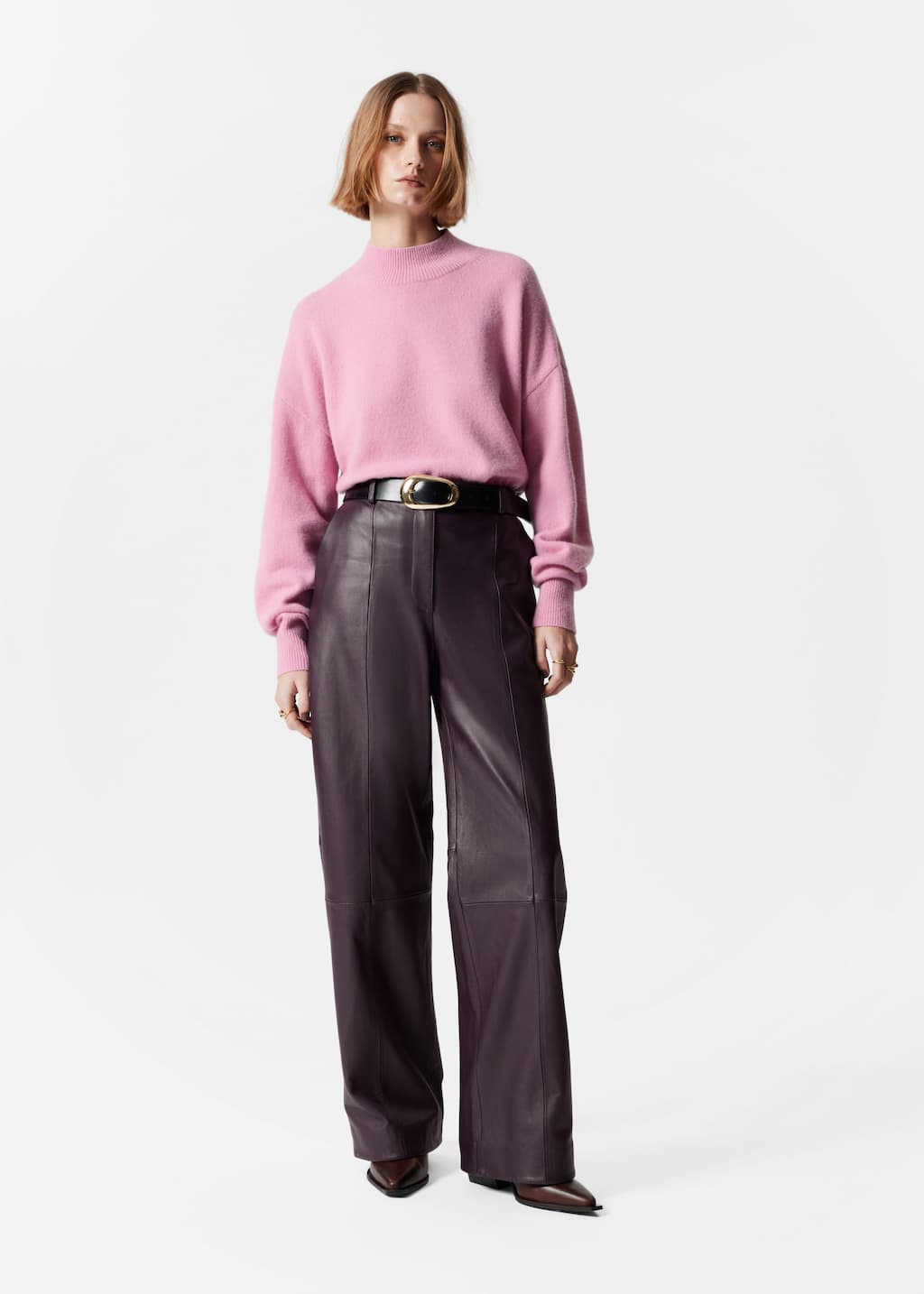 Image of Mock Neck Jumper