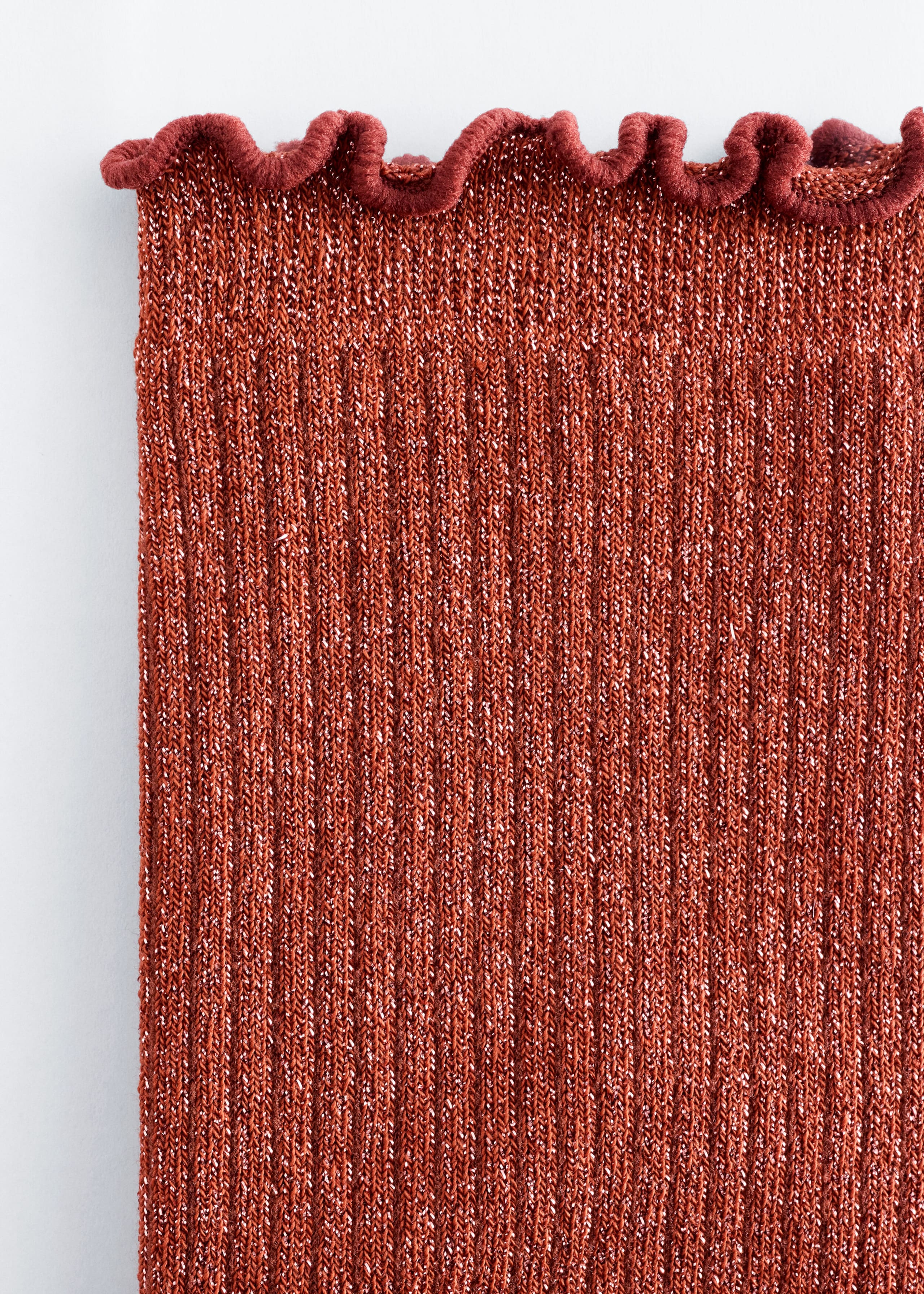 Frilled Glitter Socks - {{variantName}} - Descriptive Detail