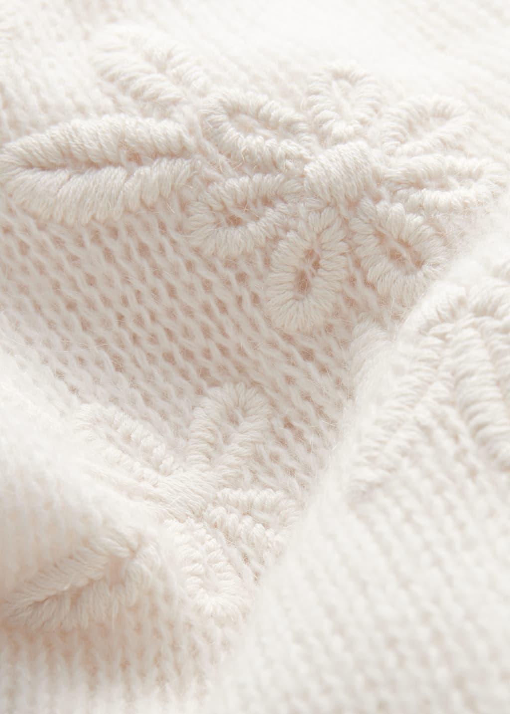 Image of Embroidered Mohair-Blend Sweater