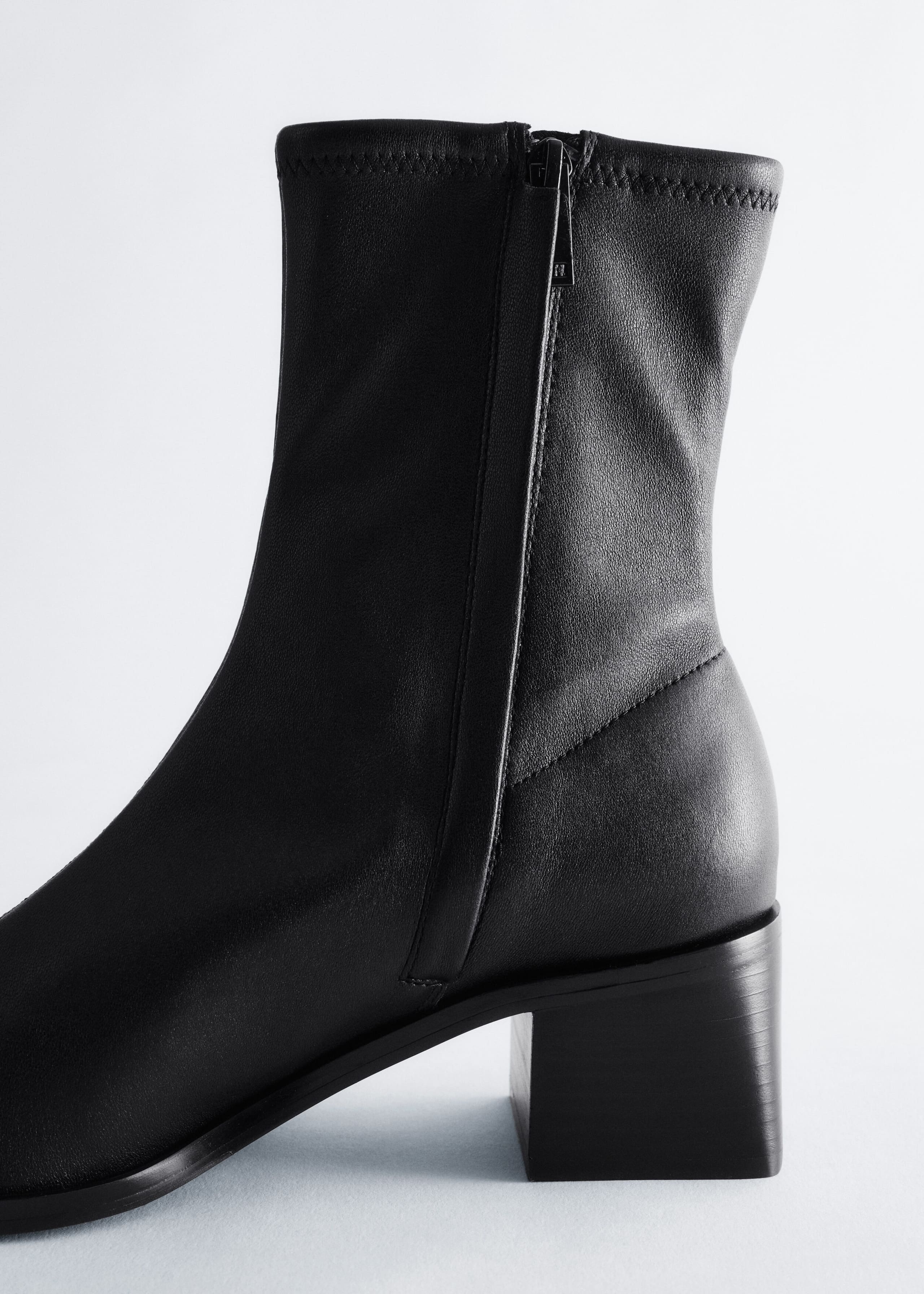 Leather Ankle Boots - Black - Still Life