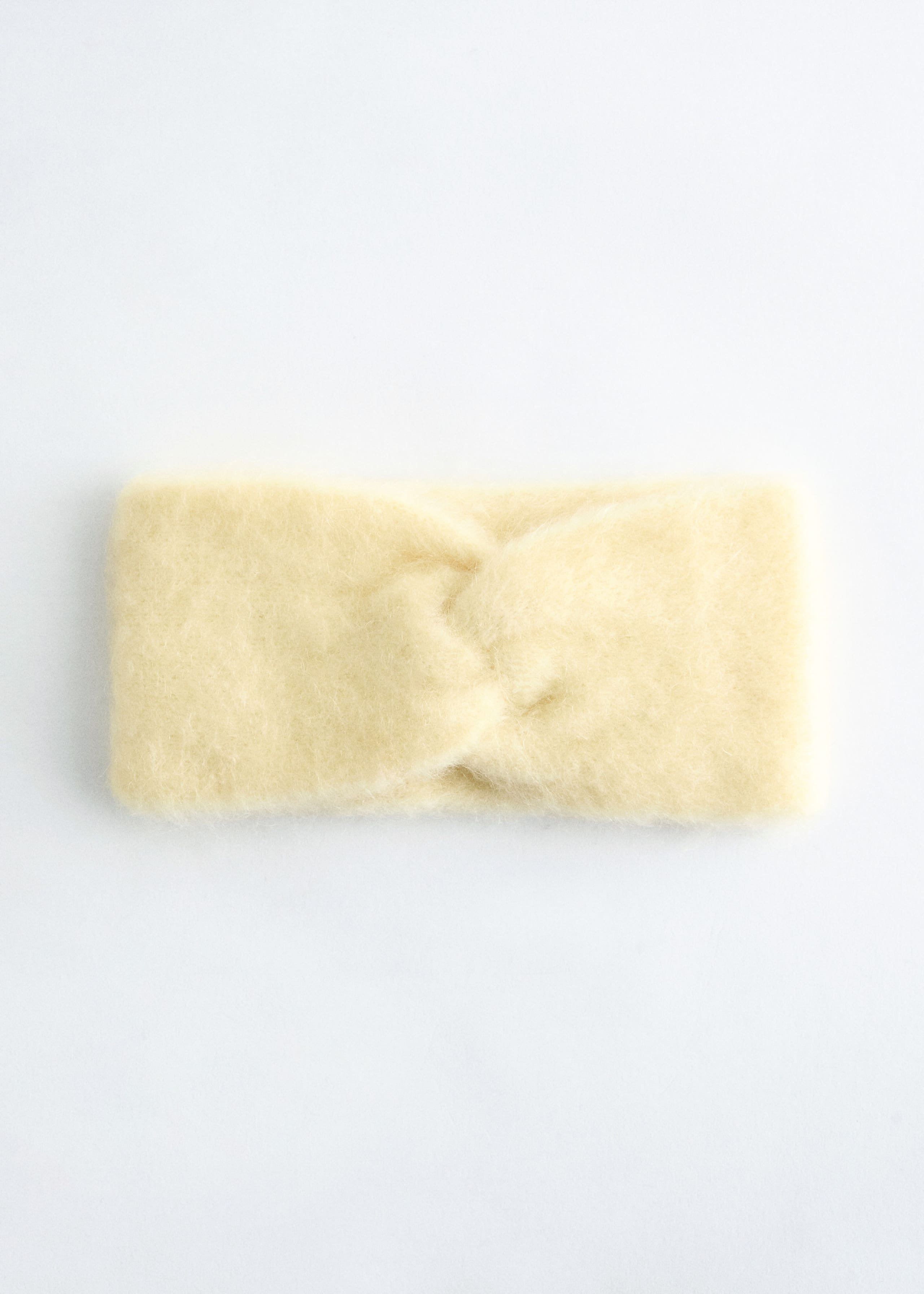 Image of Vridet hårband i mohairblandning