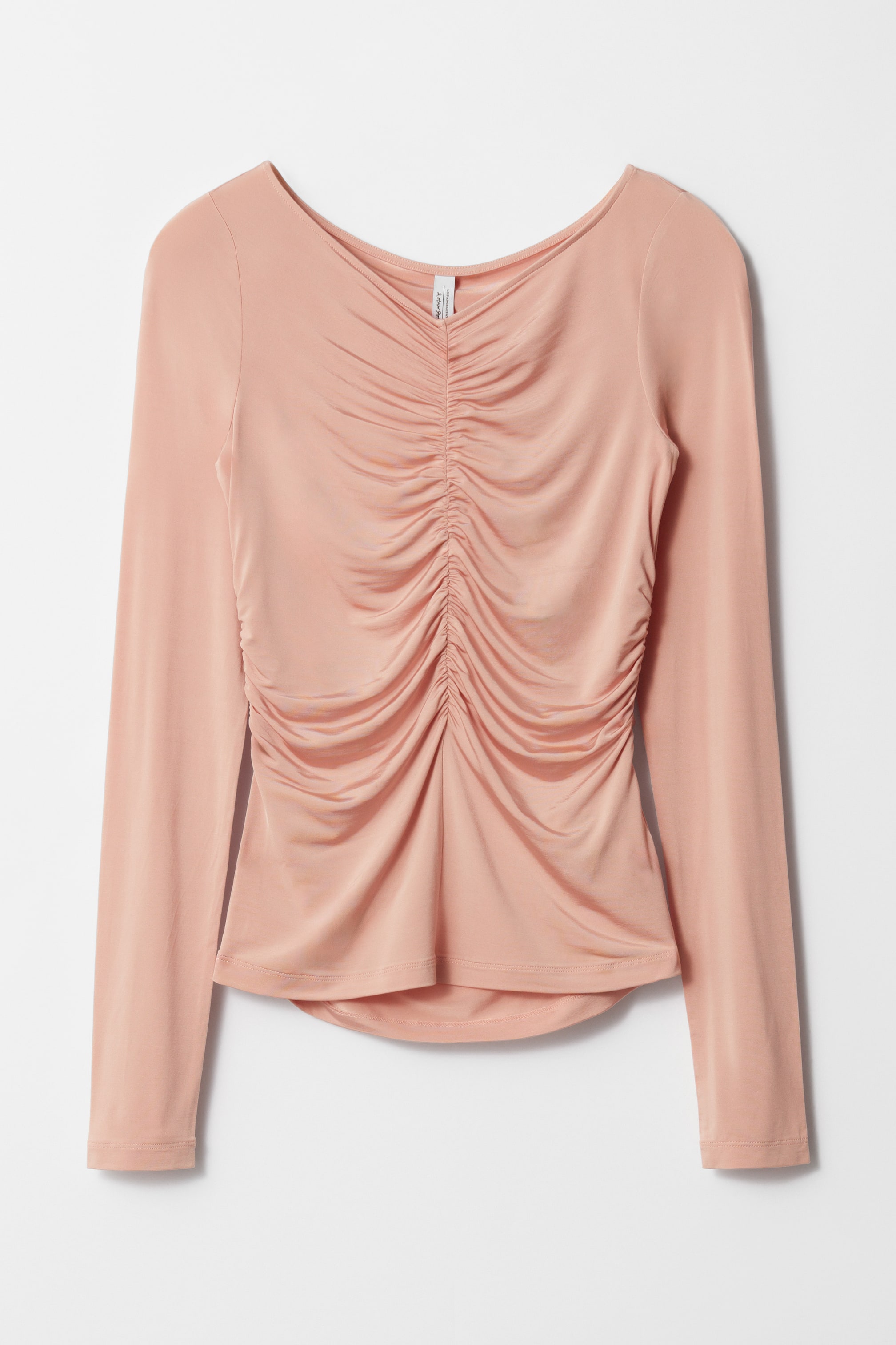 Visa större bild: Rynkad topp - Rosa - DAM | H&M SE 1