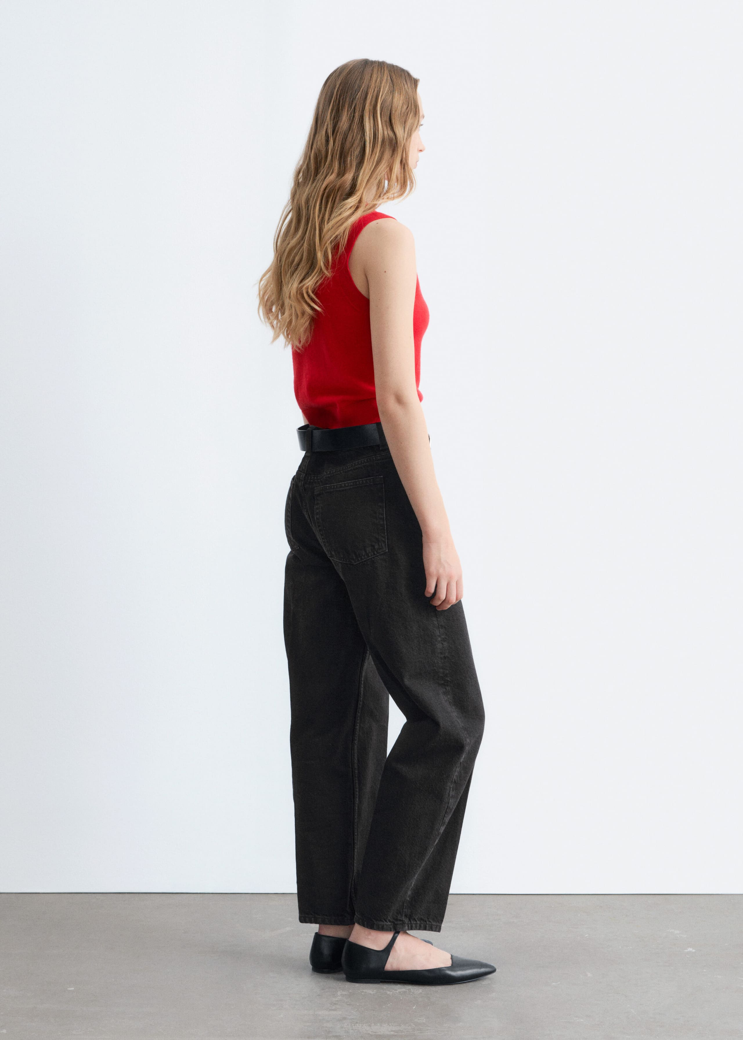 Image of Pull sans manches en cachemire